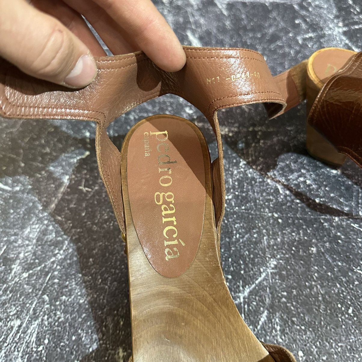 Pedro Garcia Pedro Garcia Wedge Women’s Leather Sandals Heels Size 40 Size US 10 / IT 40 - 12 Thumbnail