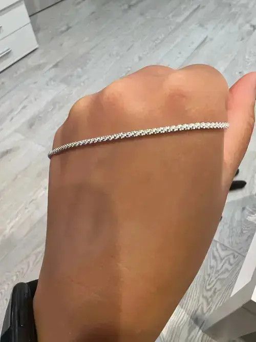 Other Silver Shiny Collarbone Chain Necklace Size ONE SIZE - 4 Thumbnail