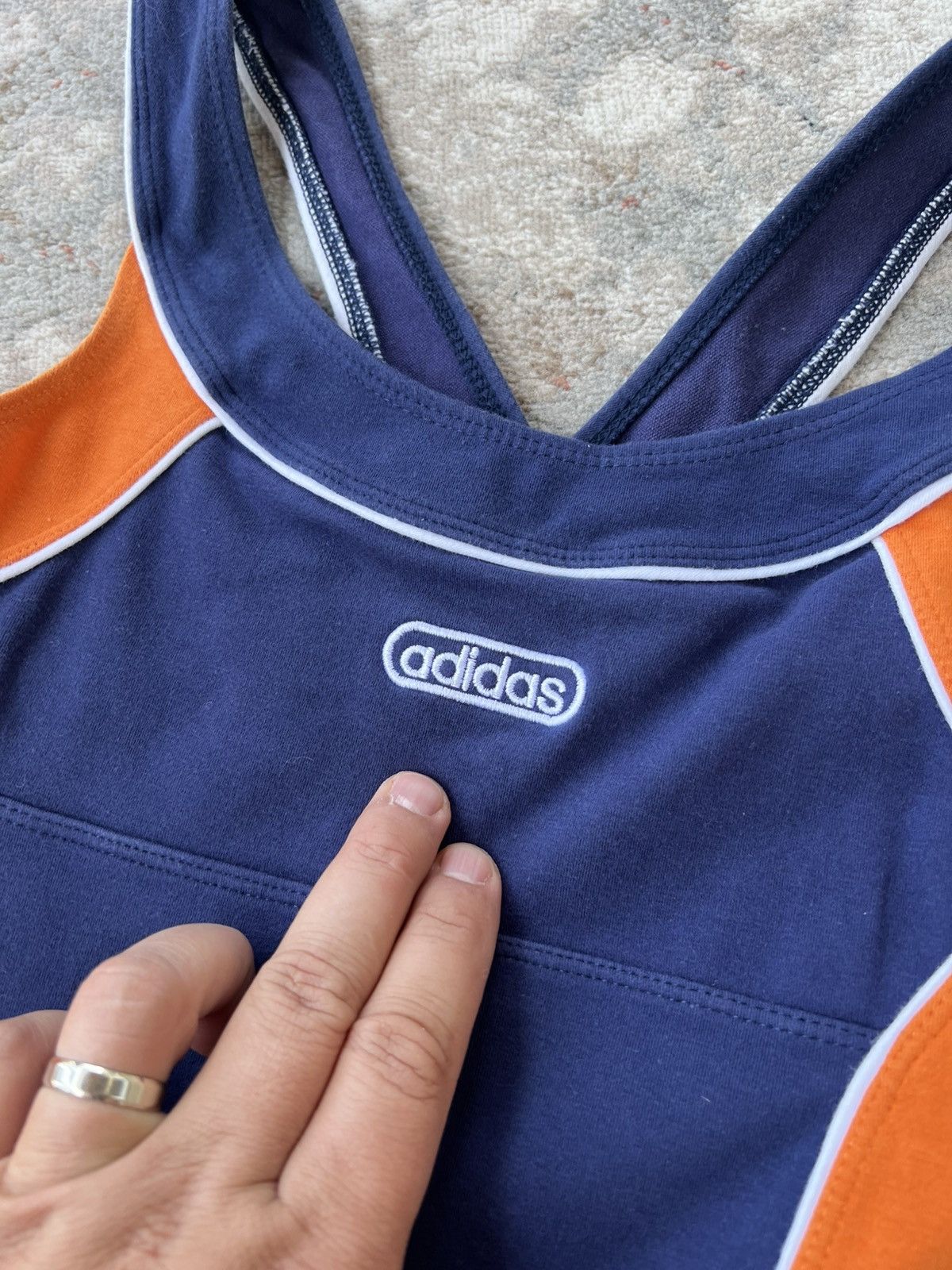Adidas Adidas Vintage Jumpsuit Size 28" / US 6 / IT 42 - 2 Thumbnail