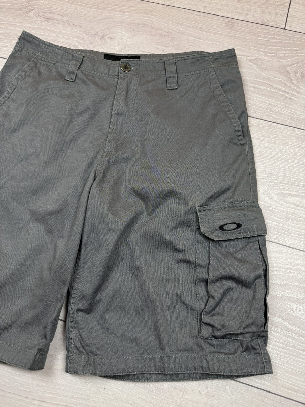 Oakley × Vintage Oakley 00s Cargo Shorts 34 Sz Size US 34 / EU 50 - 5 Thumbnail