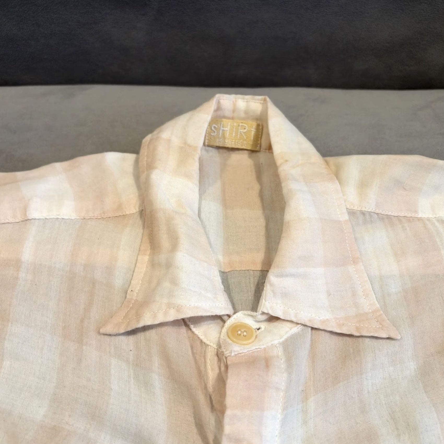 Vintage CP Shades Pink & White Plaid Long Sleeve Button Down Shirt MADE IN USA LRG Men Button-Down Shirt Size US L / EU 52-54 / 3 - 2 Thumbnail