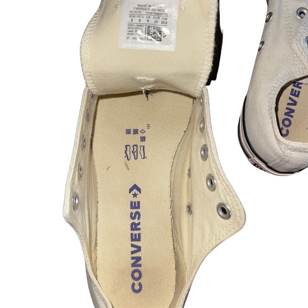 Converse White Converse Chuck Taylor All Star Low-Top Sneakers Size 8 Size US 8 / IT 38 - 5 Thumbnail