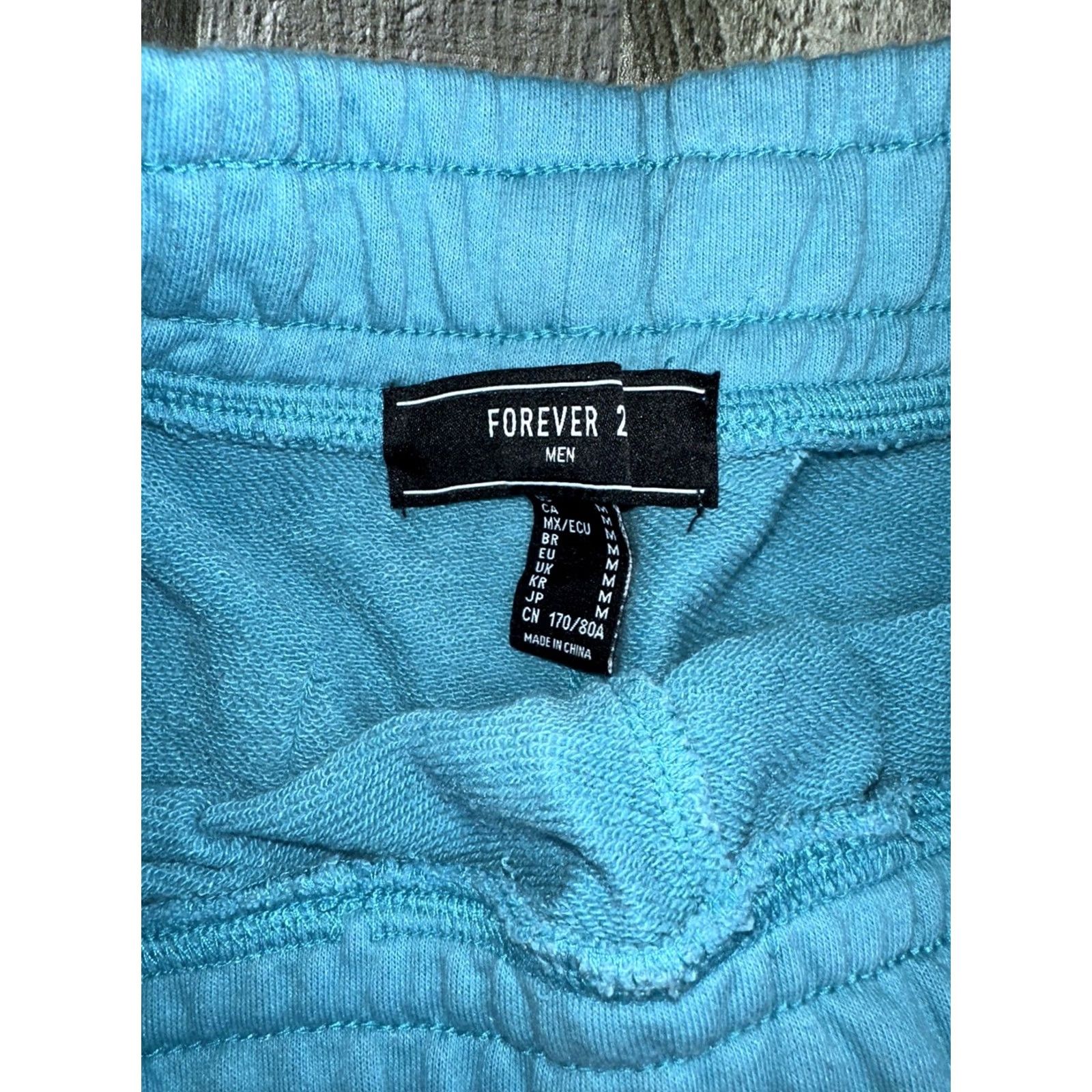 Forever 21 Forever 21 Peel Shorts Men Sweat Blue Medium S Size US 29 - 2 Thumbnail