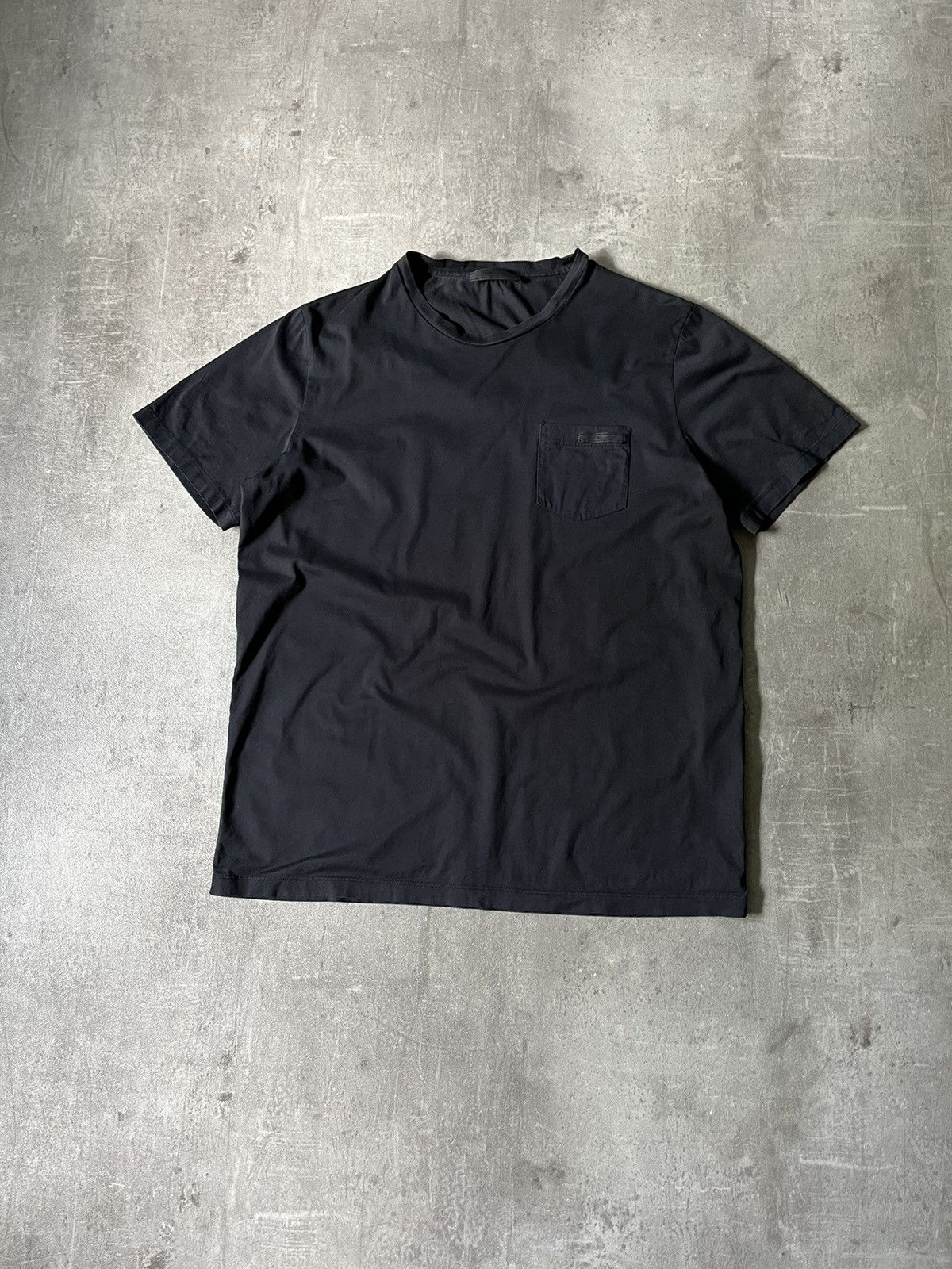 Prada vintage black pocket T-shirt