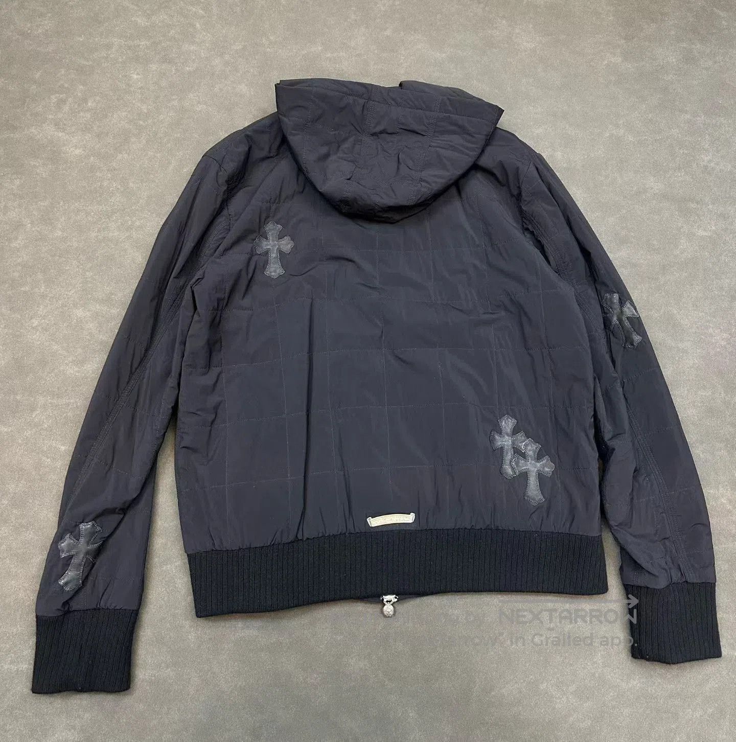 Chrome Hearts Chrome Hearts Cross Patchwork Cotton Jacket. Size US S / EU 44-46 / 1 - 2 Thumbnail