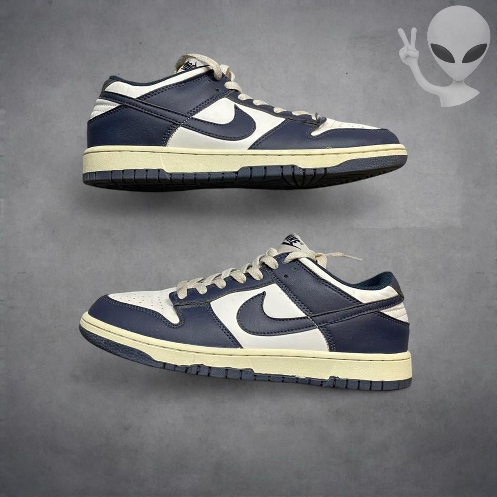 Nike Nike Dunk Low Premium Vintage Navy 7Y FN7197-100 Size US 8.5 / IT 38.5 - 2 Thumbnail
