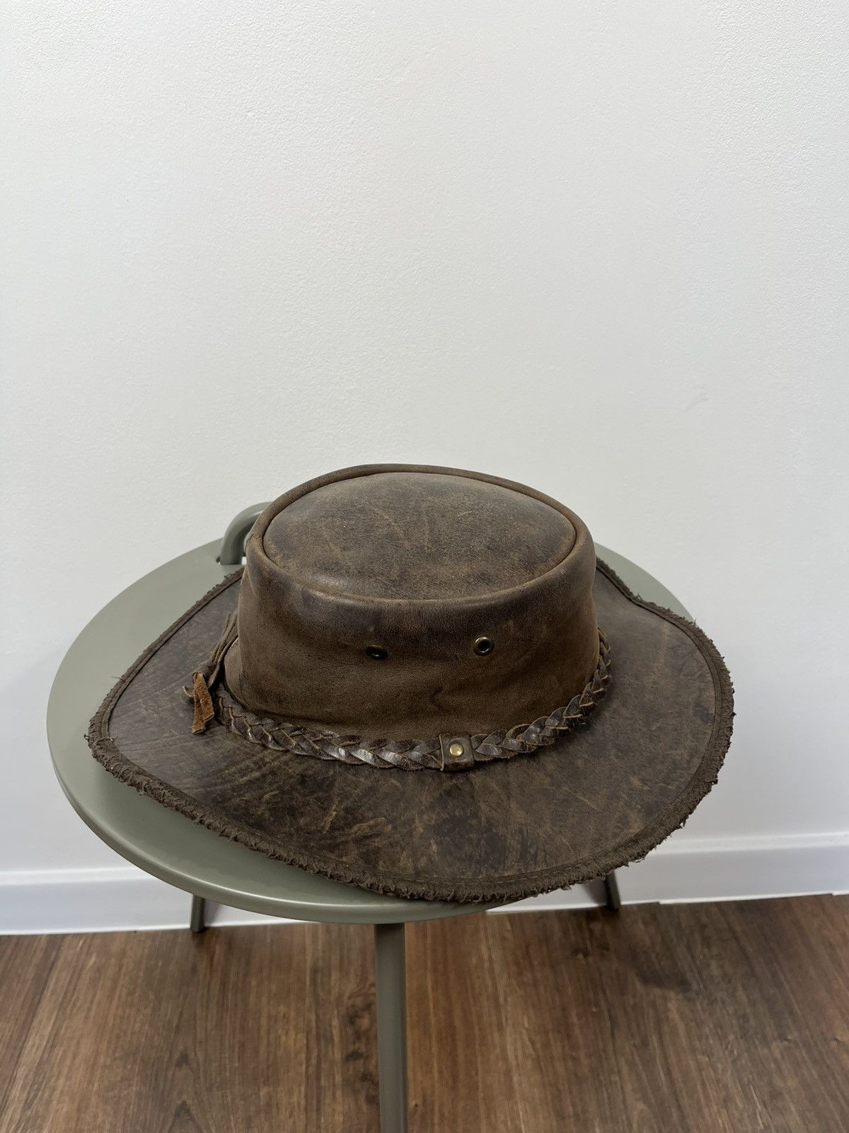 Other Barmah Leather Cowboy Outback Hat Australia Unisex L Size ONE SIZE - 4 Thumbnail