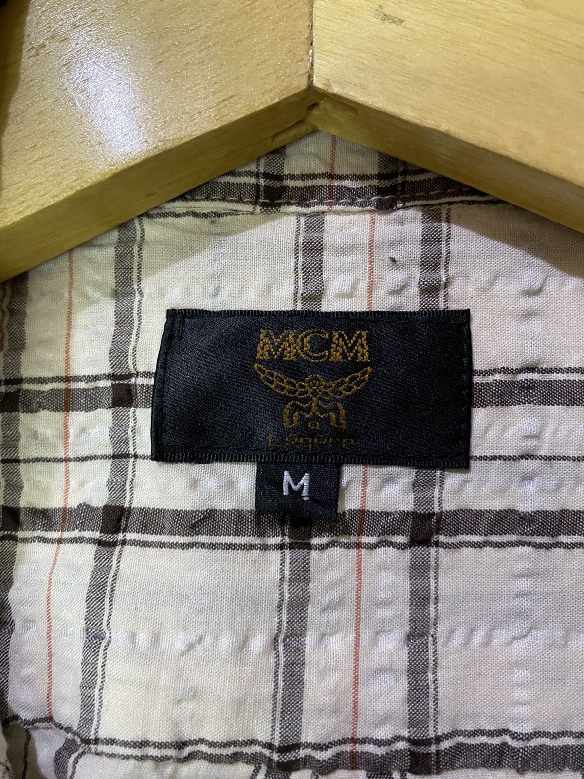 MCM Mcm Legere Plaid Shirt Size US M / EU 48-50 / 2 - 6 Thumbnail