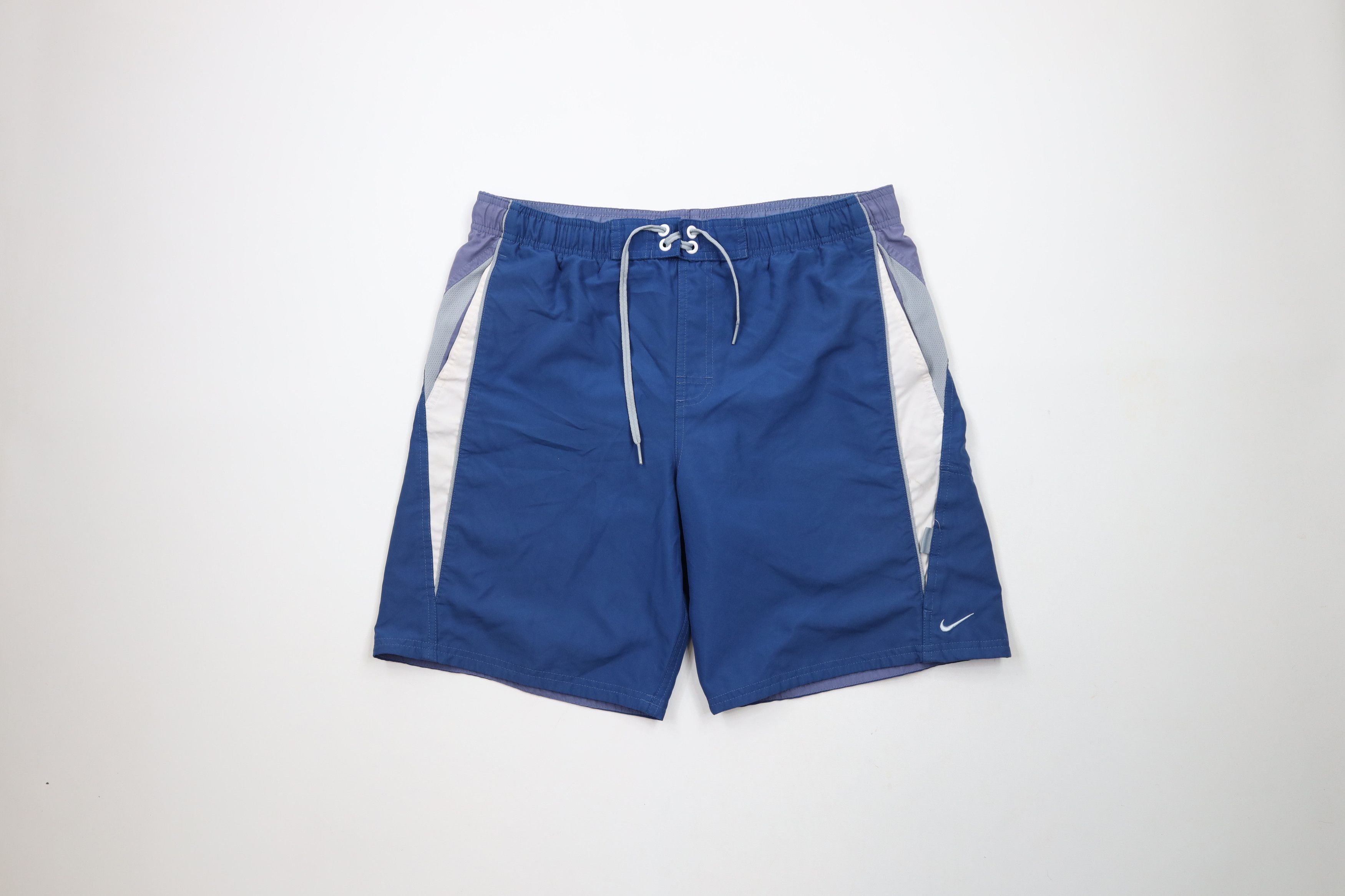Nike × Vintage Vintage Nike Travis Scott Mini Swoosh Lined Shorts Swim Size US 32 / EU 48 - 1 Thumbnail