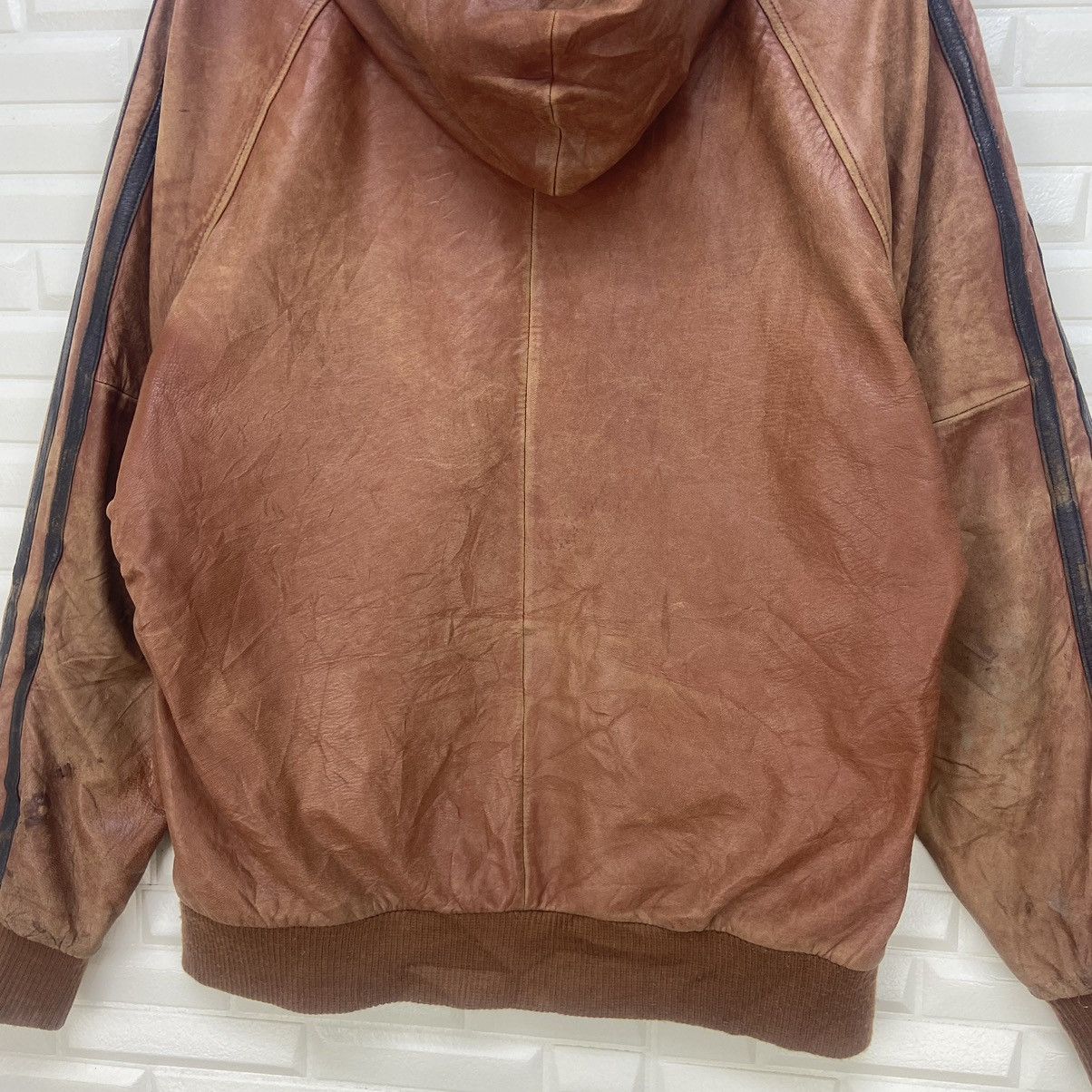 Schott Schott N.Y.C Sportswear Sheep Skin Genuine Leather Jacket Size US S / EU 44-46 / 1 - 15 Thumbnail