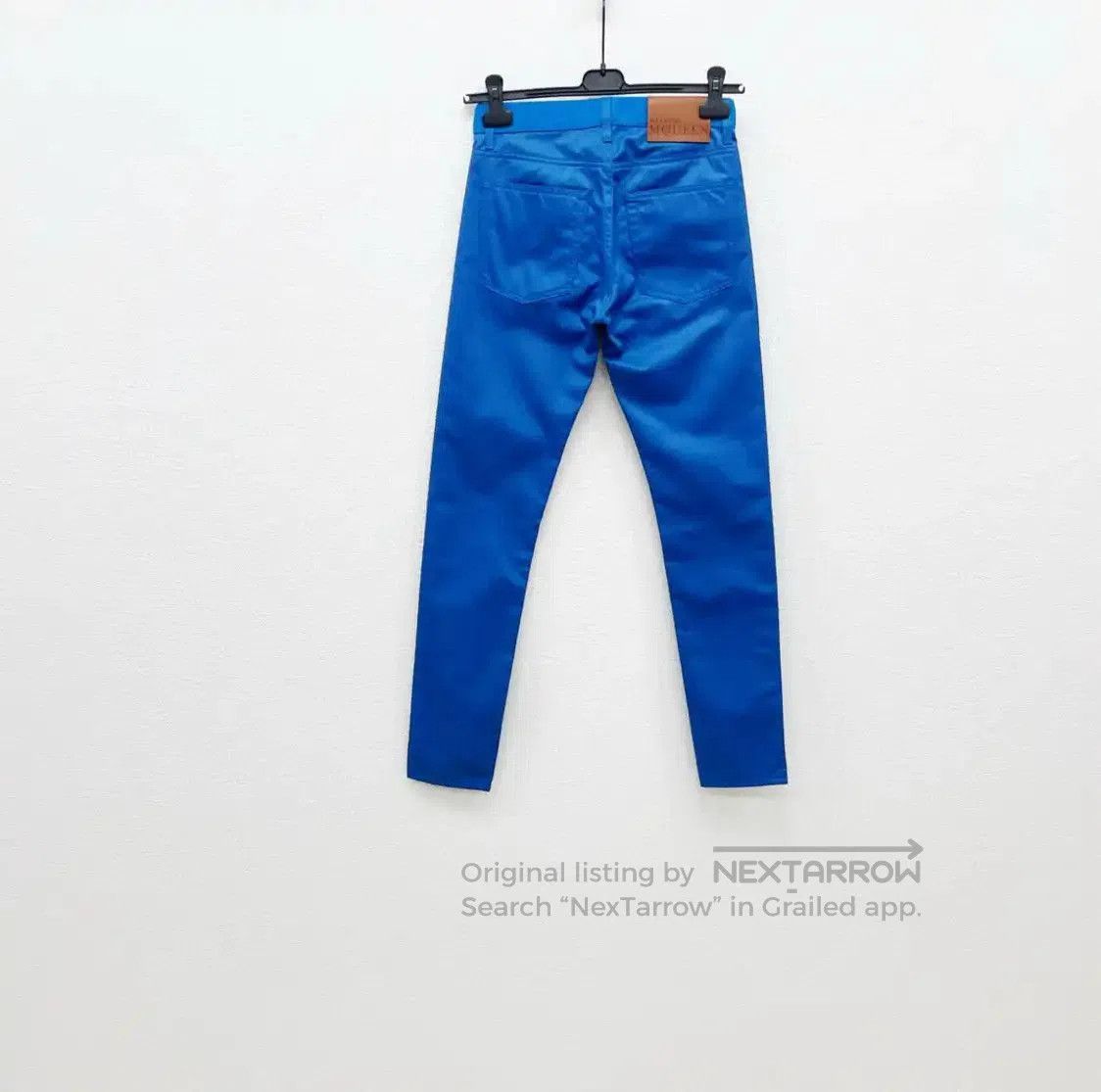 Other Alexander McQueen Casual Blue Denim Pants . Size US 26 / EU 42 - 2 Thumbnail