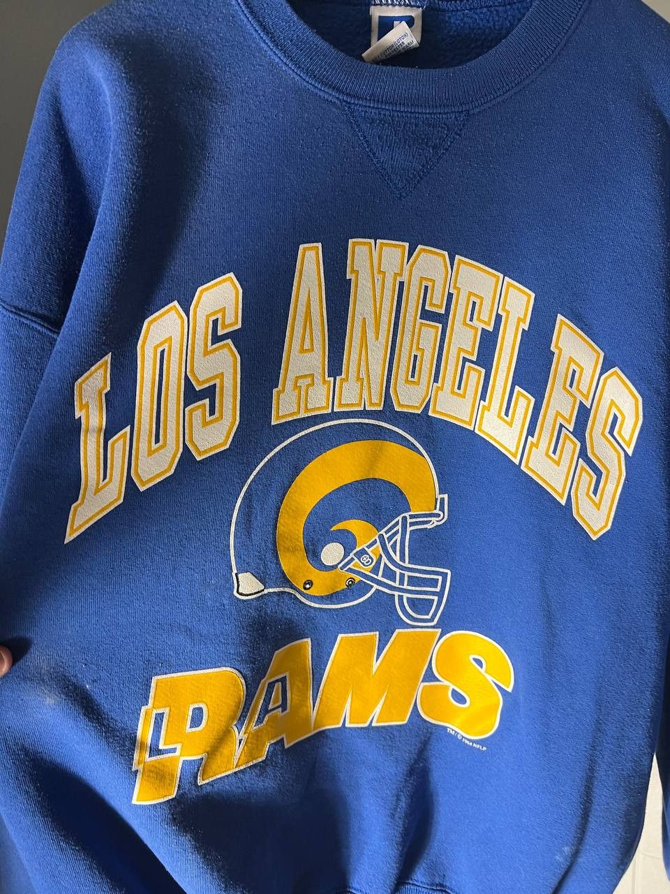 Russell Athletic VINTAGE RUSSELL ATHLETIC RAMS LOS ANGELES 1994 RETRO NFL Y2K Size US XL / EU 56 / 4 - 4 Thumbnail