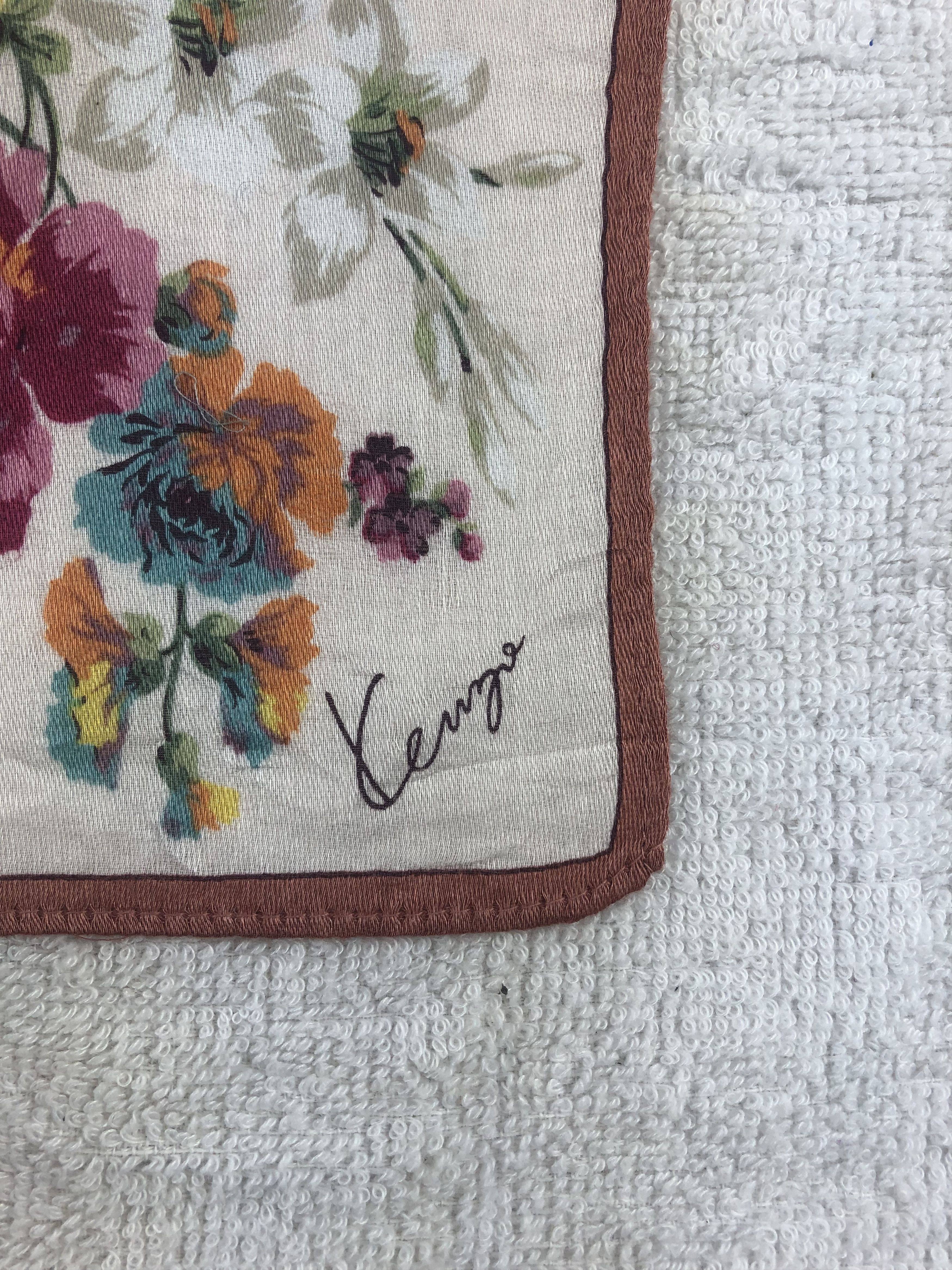 Kenzo × Vintage Kenzo Handkerchief / Bandana / Neckerchief Size ONE SIZE - 5 Thumbnail