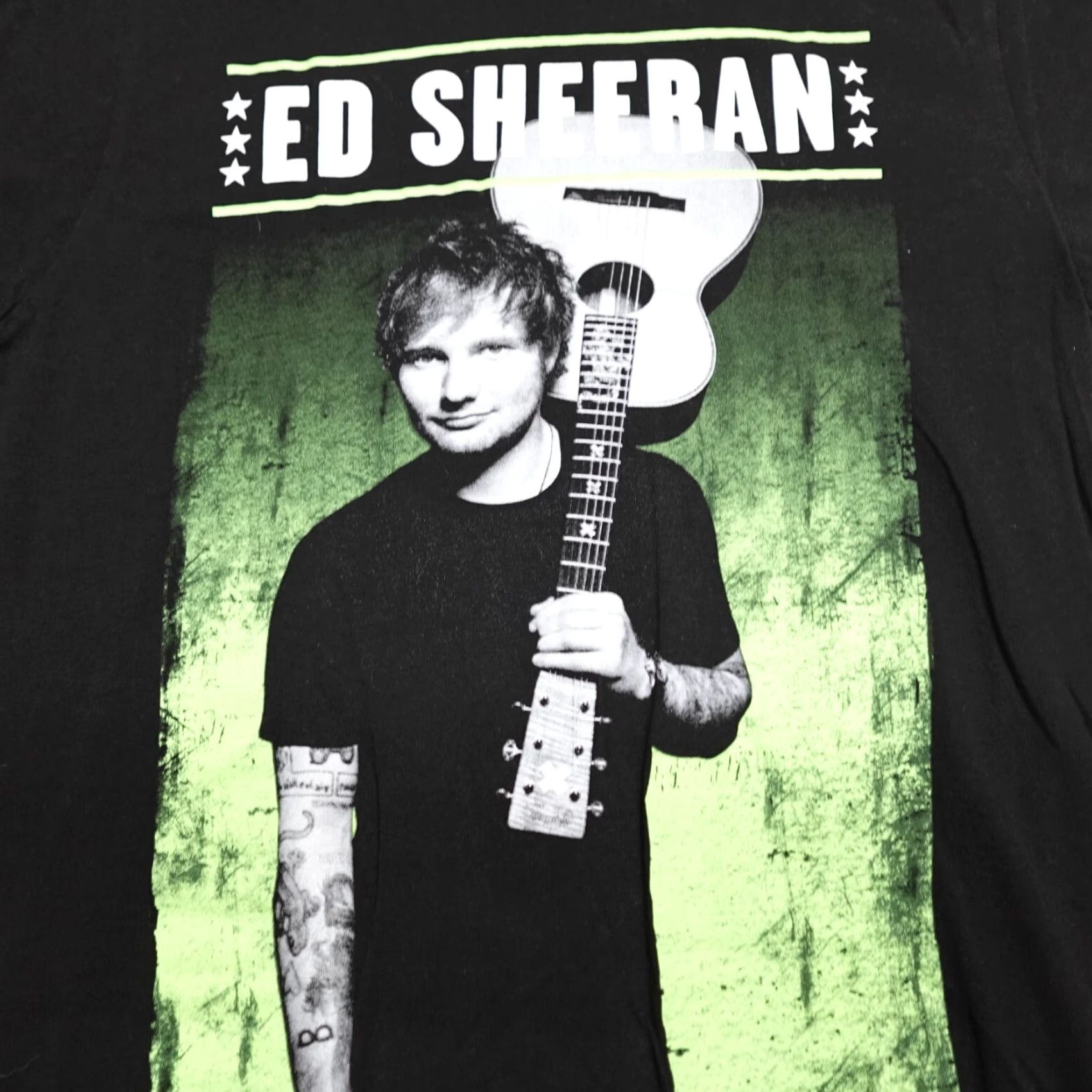 Doublet VINTAGE Ed Sheeran Womens Shirt M Black Double-Sided Tour 2014 Mens? Size M / US 6-8 / IT 42-44 - 2 Thumbnail