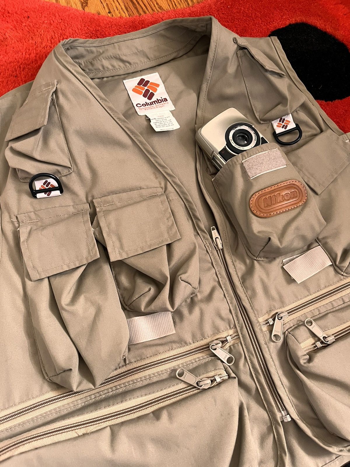 Columbia Vintage 80s Columbia Utility/Camera Vest | Grailed