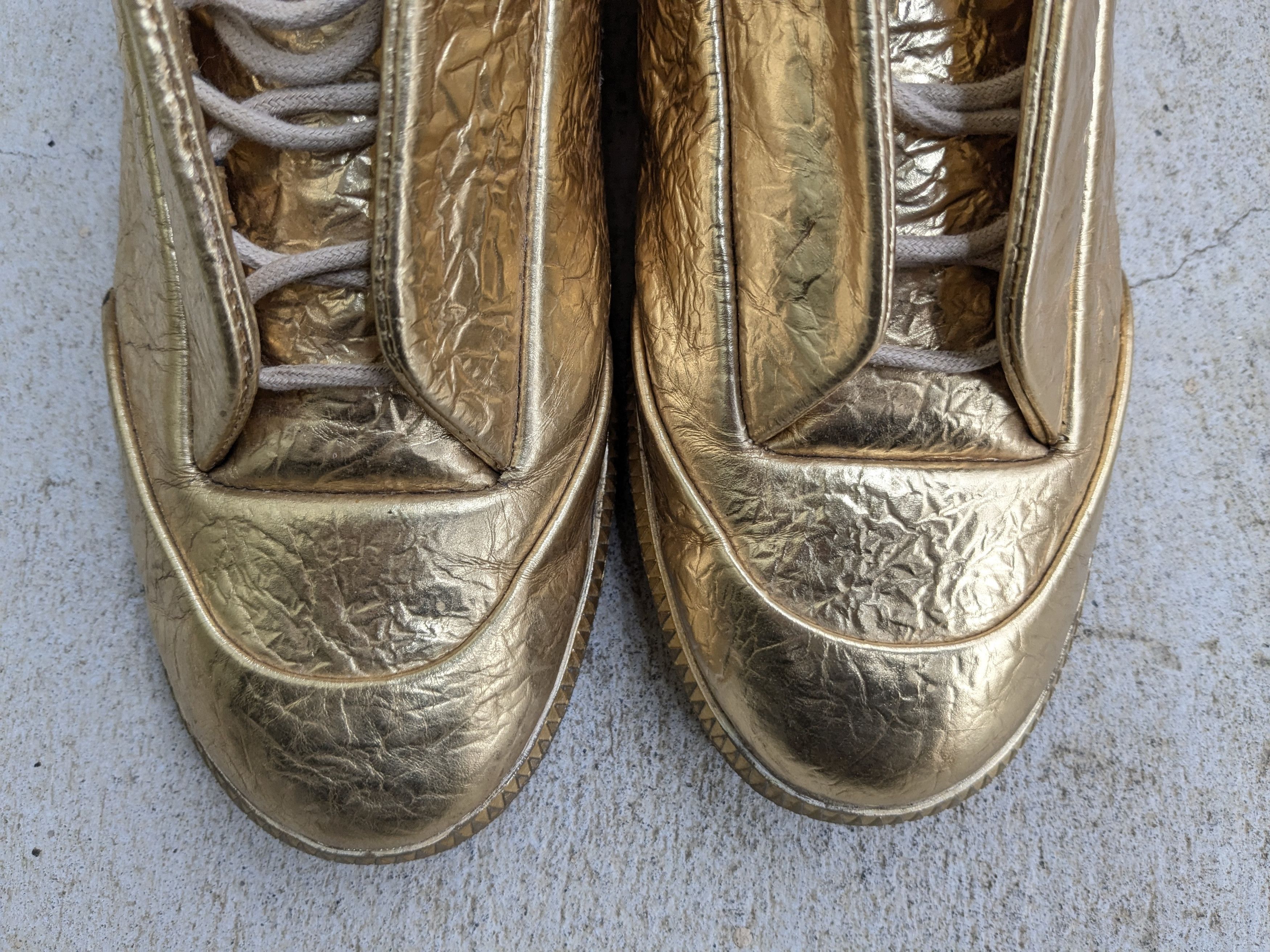 Maison Margiela Maison Margiela Future Gold 9 42 Low Tops Leather Size US 9 / EU 42 - 6 Thumbnail