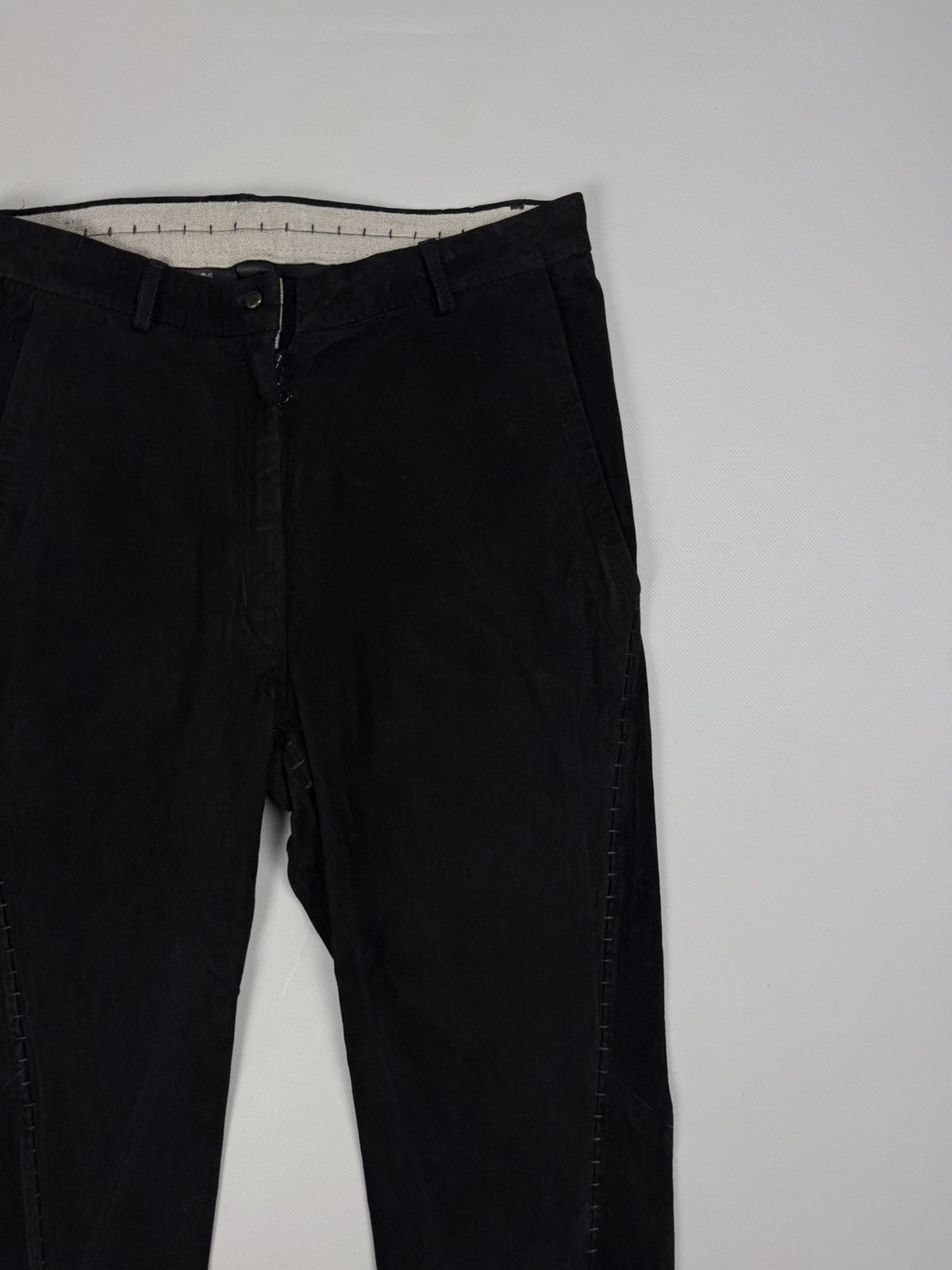 Isaac Sellam Experience Isaac Sellam Vigilante H21 Noir Leather Pants Trousers Size 25" / US 0 / IT 36 - 7 Thumbnail