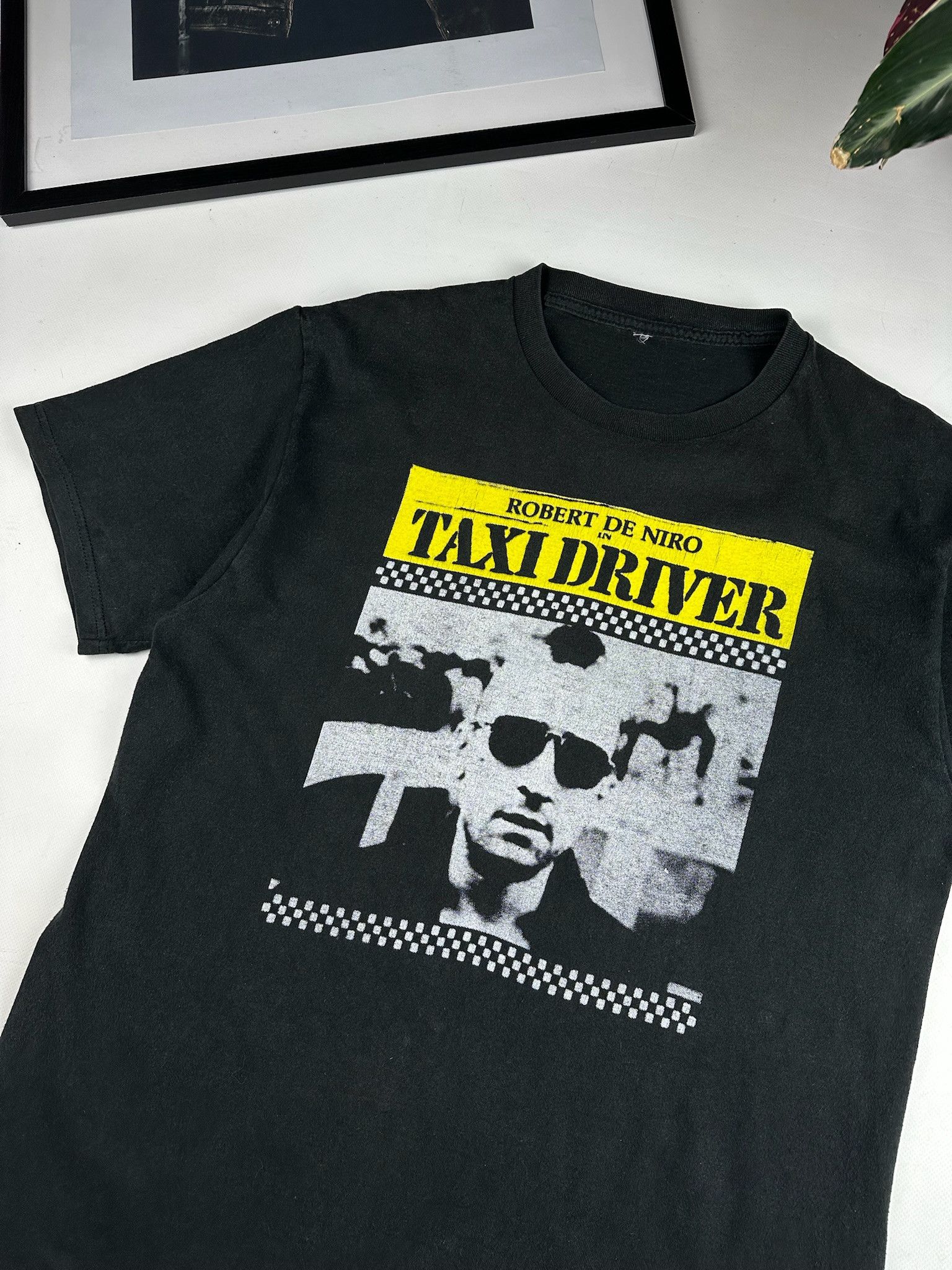 Vintage Vtg 90s 00s Taxi Driver Robert De Niro Pyscho Movie Tee Size US M / EU 48-50 / 2 - 2 Thumbnail
