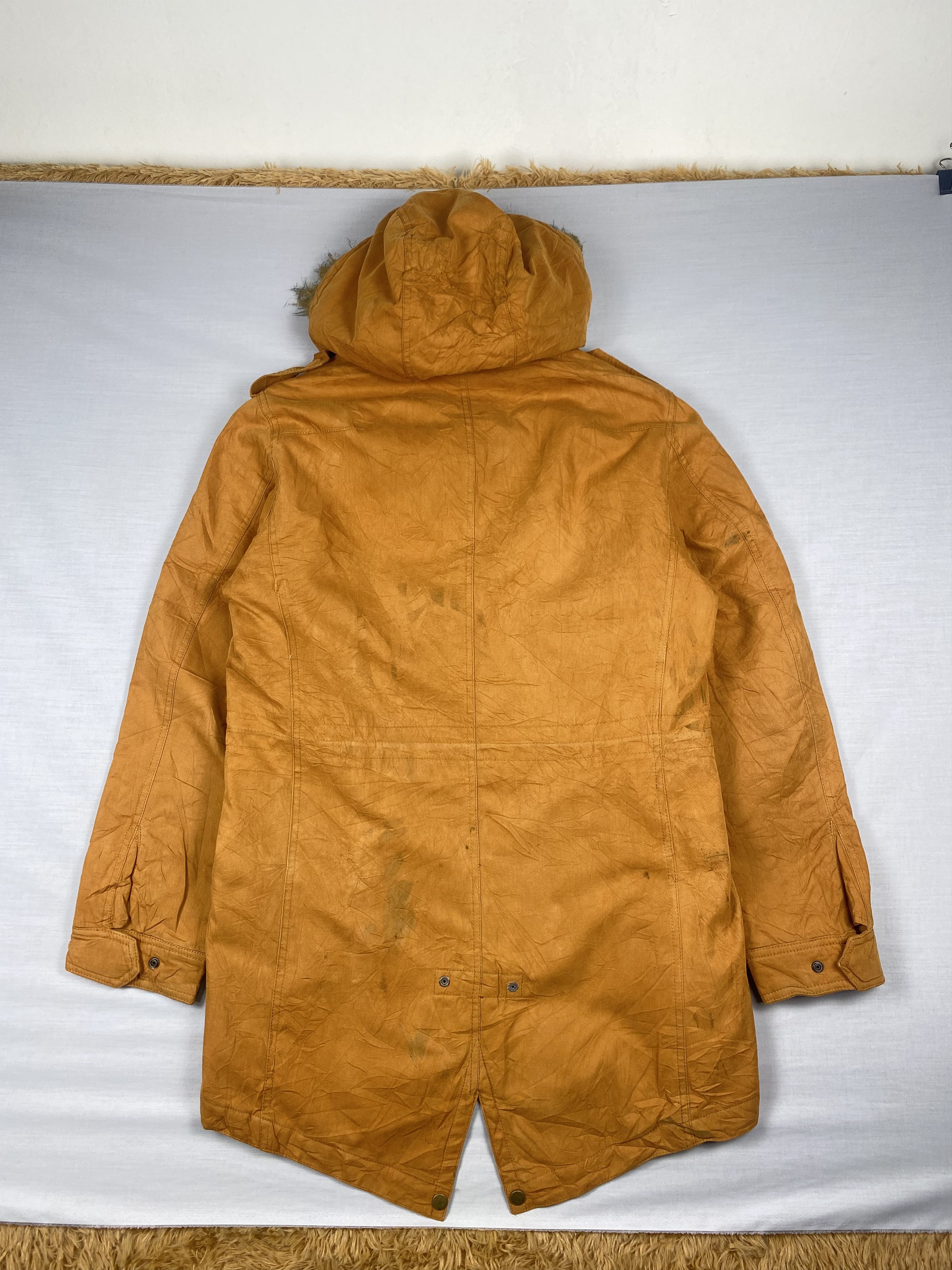 Japanese Brand Vintage Japanese Sherpa Hoodie Zip Up Parka Jacket Size US L / EU 52-54 / 3 - 4 Thumbnail