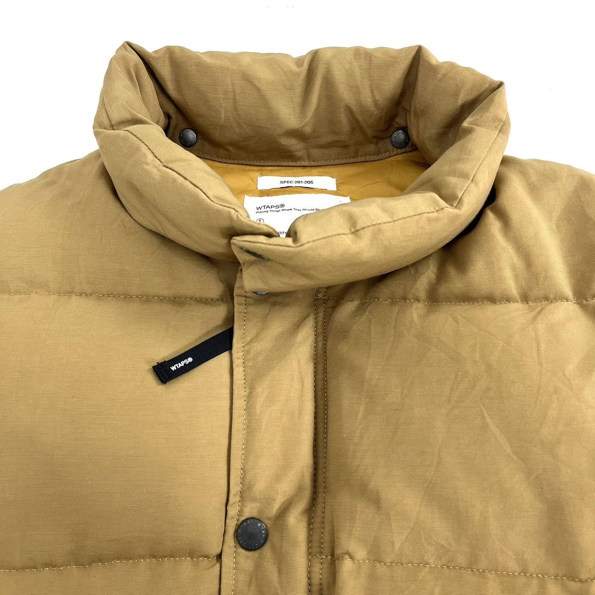 Wtaps 2000s Wtaps Puffer Down Jacket Streetwear Size US S / EU 44-46 / 1 - 3 Thumbnail
