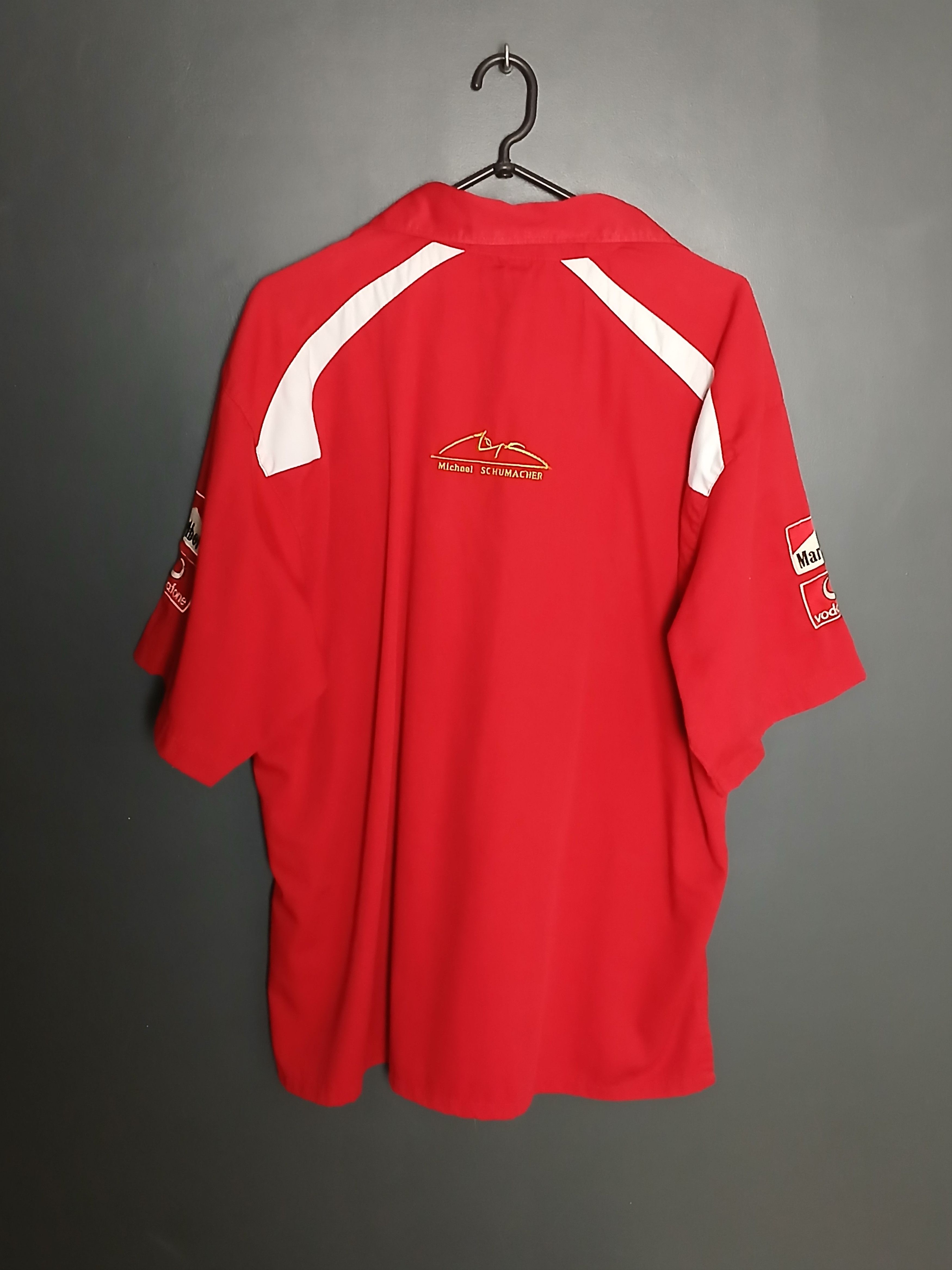 Ferrari × Formula 1 × Marlboro Ferrari Marlboro Schumacher F1 Racing Shirt Size US XXL / EU 58 / 5 - 2 Thumbnail