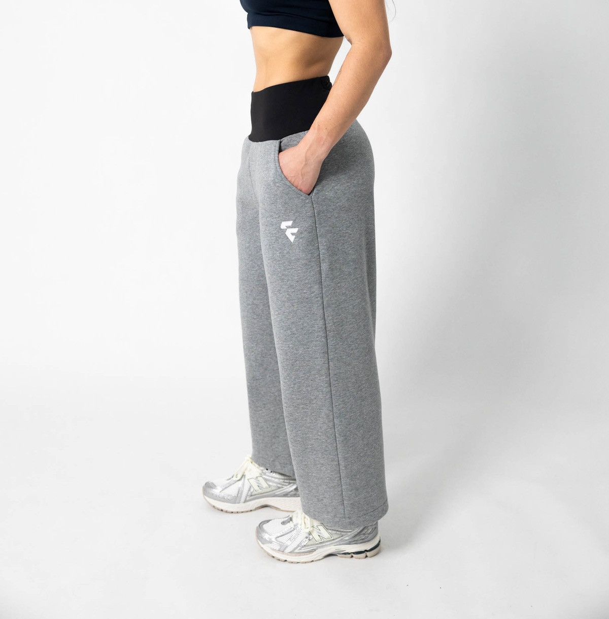 Other Elektrik Training Pro 4” High Waist Gray Gym Sweatpant Size 32" / US 10 / IT 46 - 3 Thumbnail