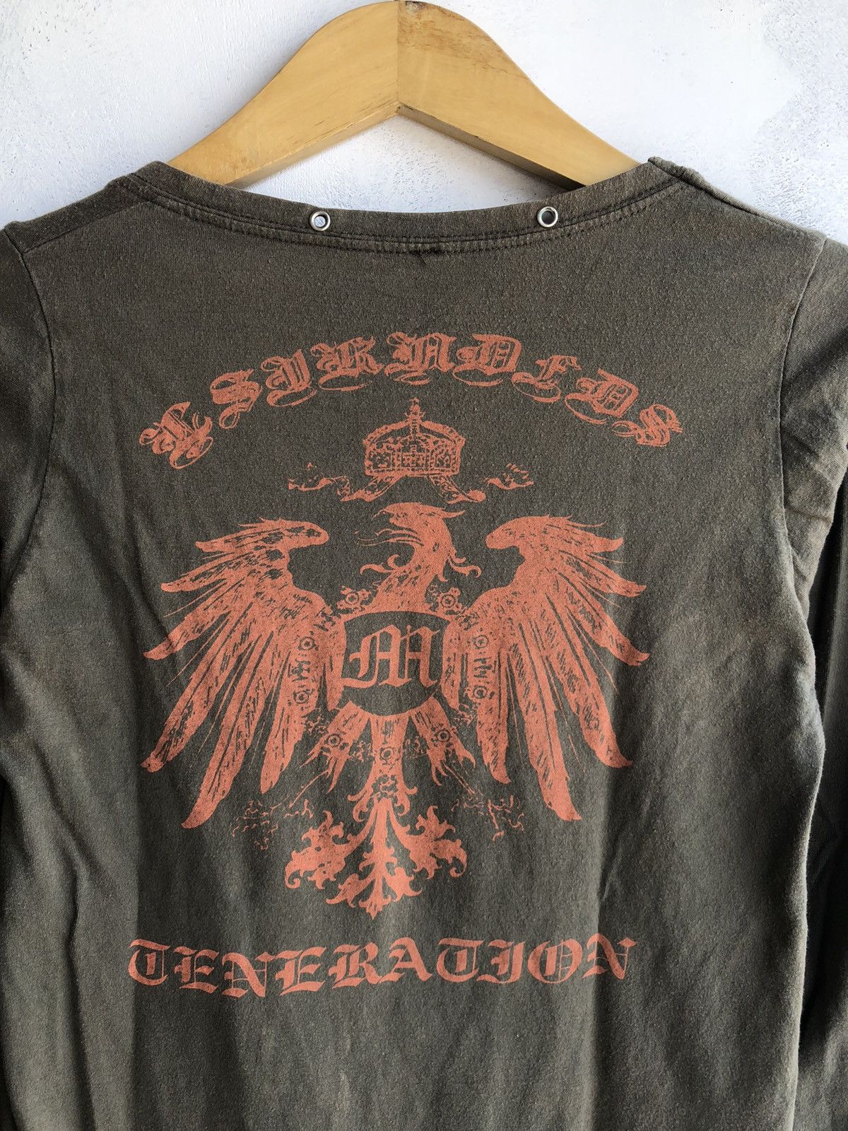 Hysteric Glamour Japanese Studded Poem Long sleeve Ifsixwasnine Style Size US M / EU 48-50 / 2 - 4 Thumbnail