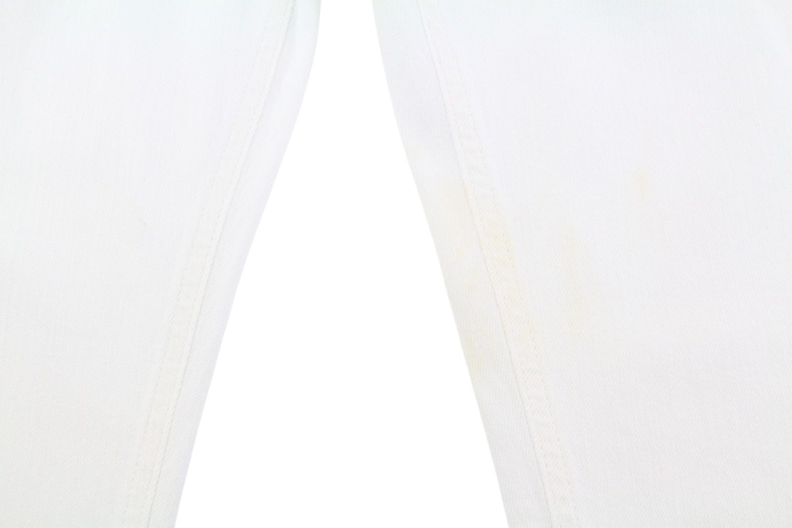 Nudie Jeans SKINNY LIN W30/L32 Denim Blazing White Zip Jeans 83642 Size US 30 / EU 46 - 9 Thumbnail
