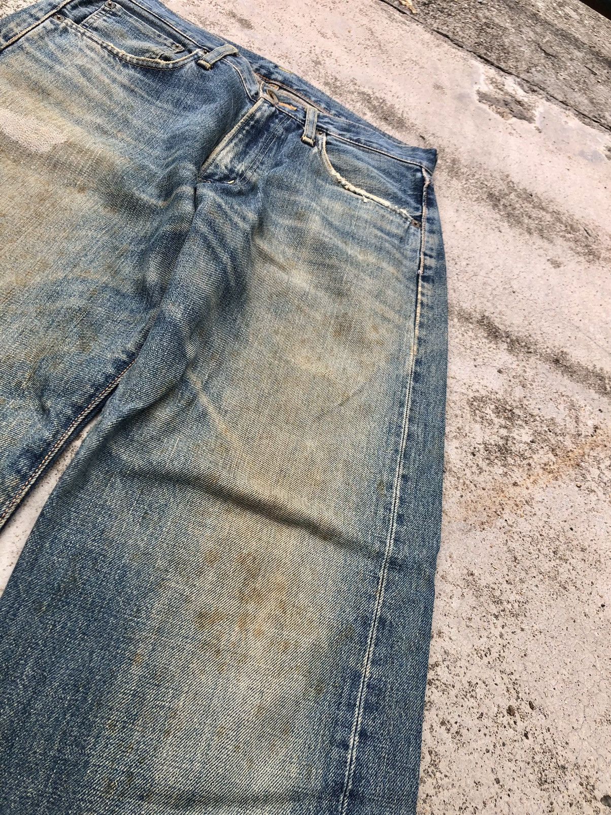 Edwin RUSTY SELVEDGE WIDE LEG DENIM BY EDWIN Size US 30 / EU 46 - 3 Thumbnail