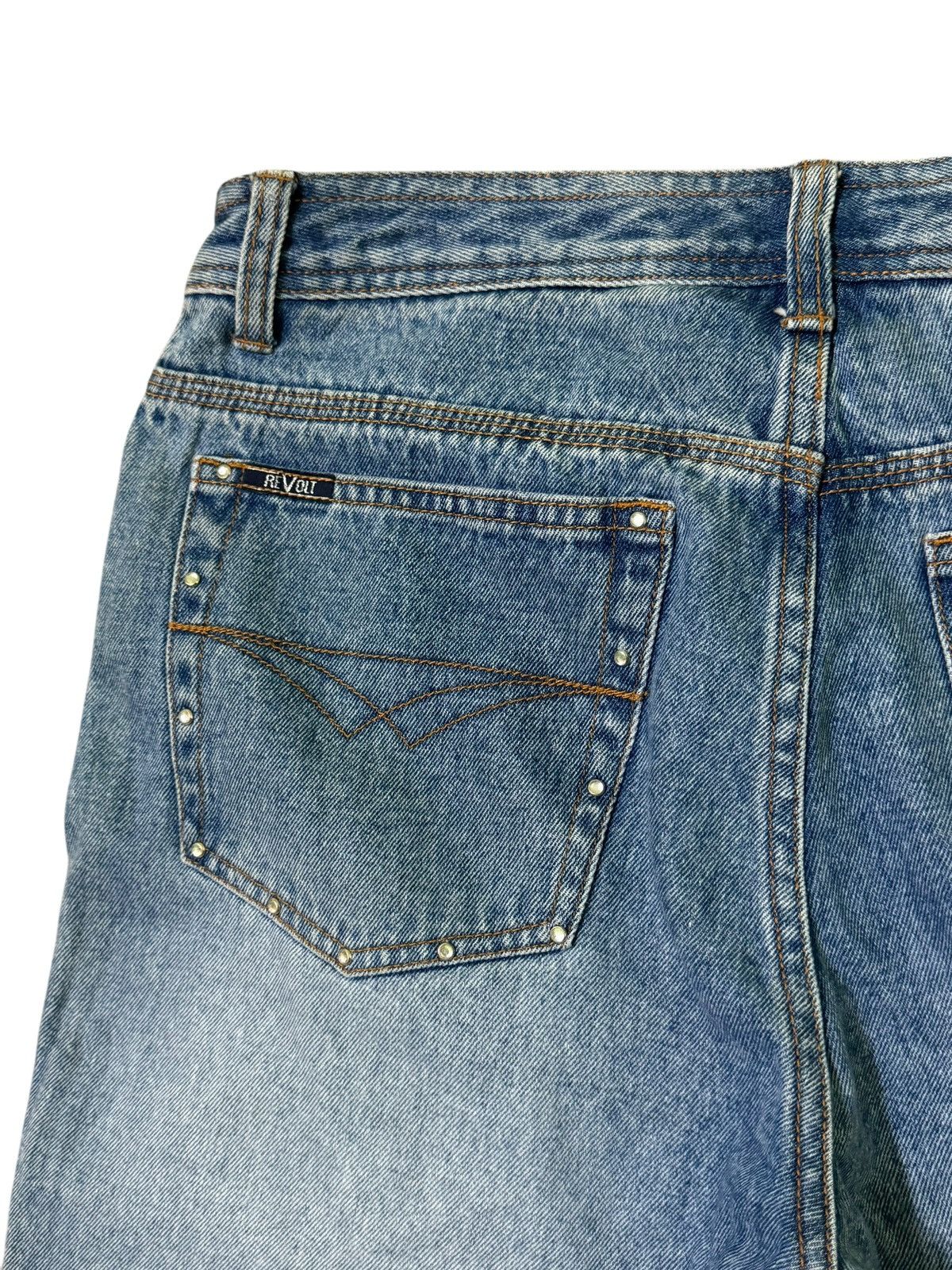 Hysteric Glamour × If Six Was Nine × Le Grande Bleu (L.G.B.) Flared REVOLT Studded Design Boot Cut Denim Size US 30 / EU 46 - 12 Thumbnail