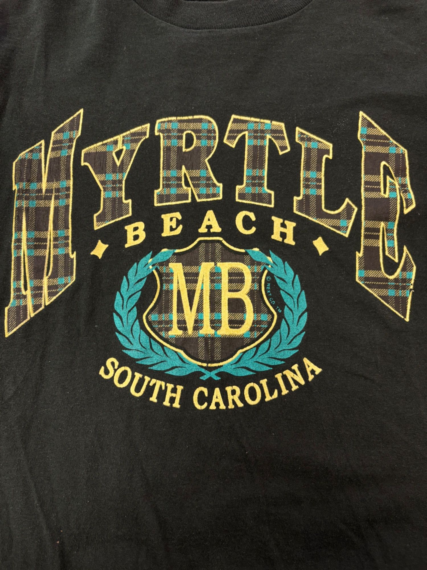 Fruit Of The Loom M Vintage Myrtle Beach T Shirt Size US M / EU 48-50 / 2 - 3 Thumbnail