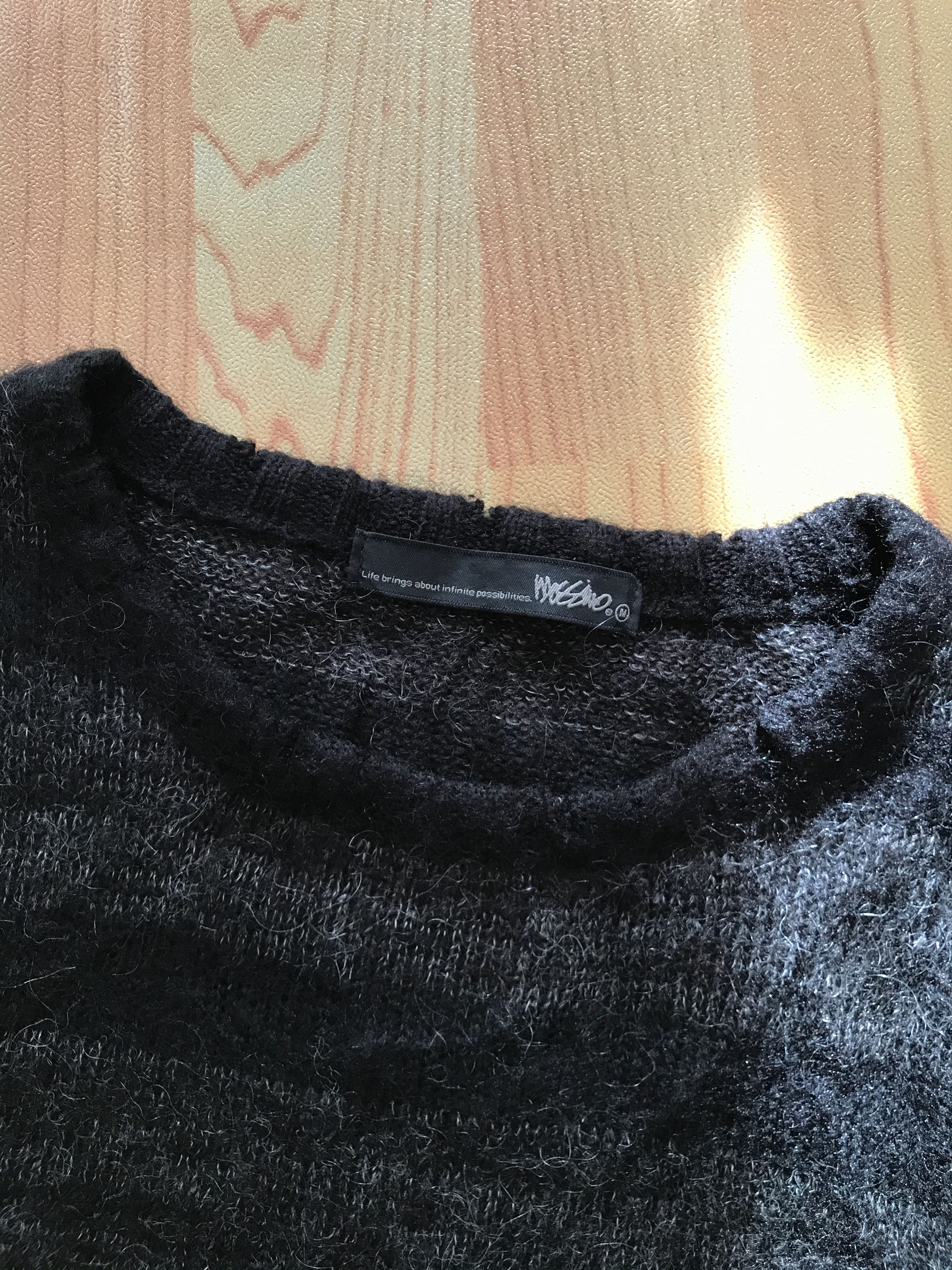 Japanese Brand × Vintage Vintage knit sweatshirts distressed junya style Size US M / EU 48-50 / 2 - 4 Thumbnail