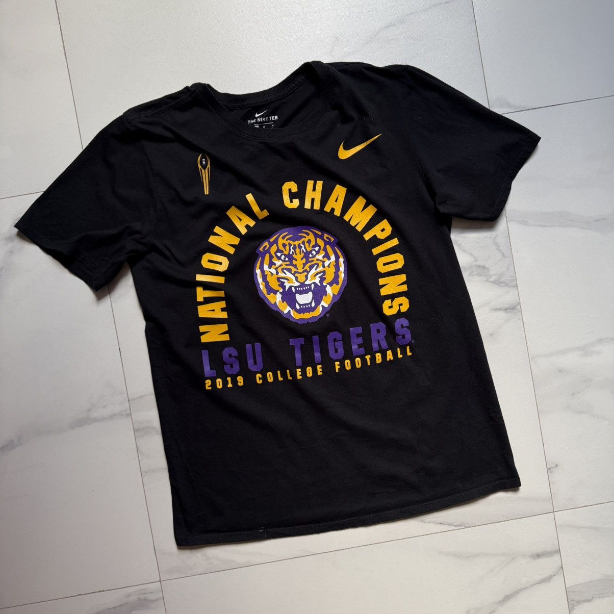 Nike LSU Tigers 2019 National Champions T-Shirt Size US M / EU 48-50 / 2 - 3 Thumbnail