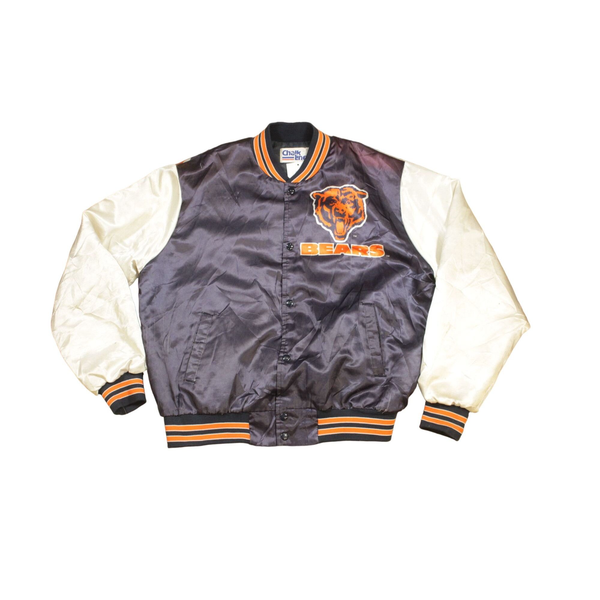 Chicago Bears: 1990's Chalk Line Fanimation Jacket (L/XL