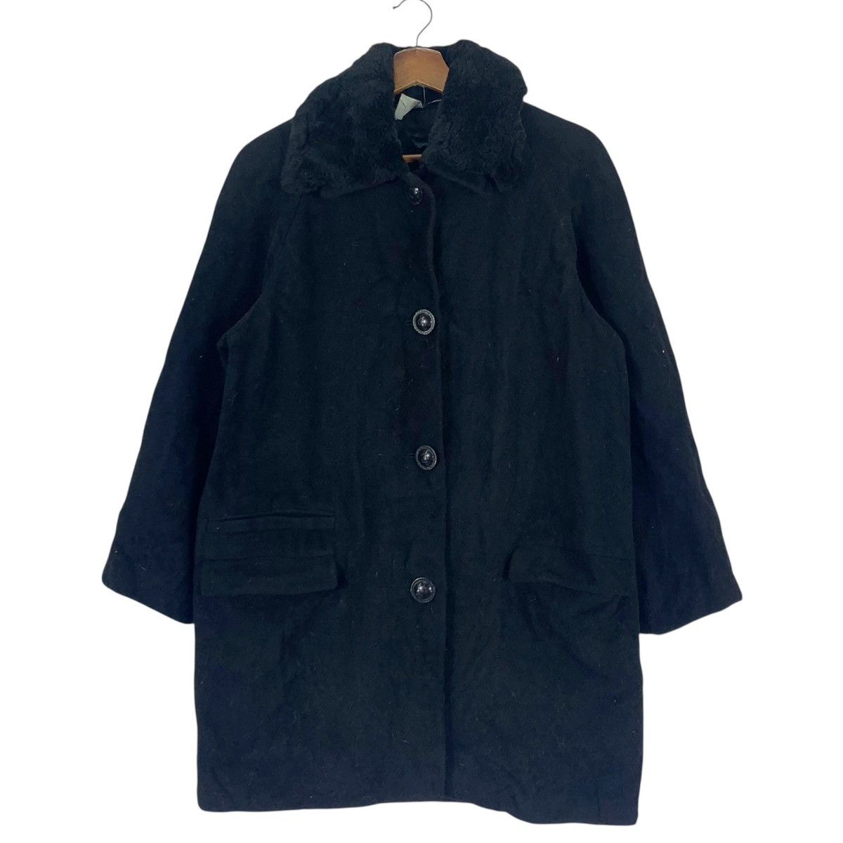 Vintage Versace Classic V2 Long Sherpa Jacket