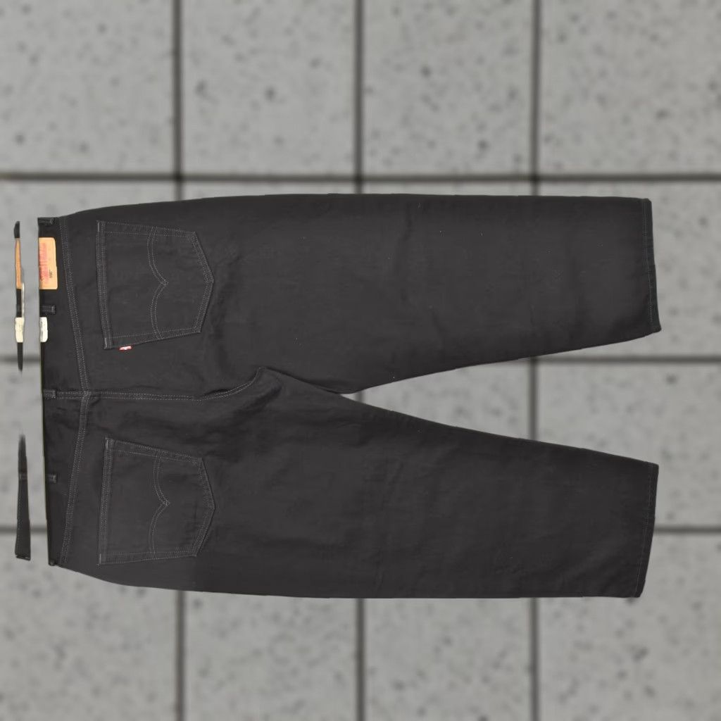 Levi's Levi's 550 Relaxed Fit Jeans Black 44x29 Cotton Denim 5-Pocket Men Size 44 Regular N/A Size US 44 / EU 60 - 1 Thumbnail