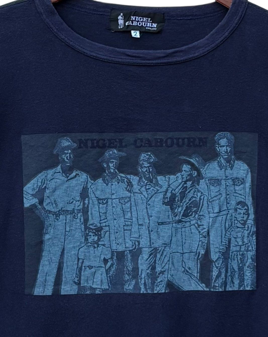 Nigel Cabourn Nigel Cabourn Workers Print Shirt Size US S / EU 44-46 / 1 - 4 Thumbnail