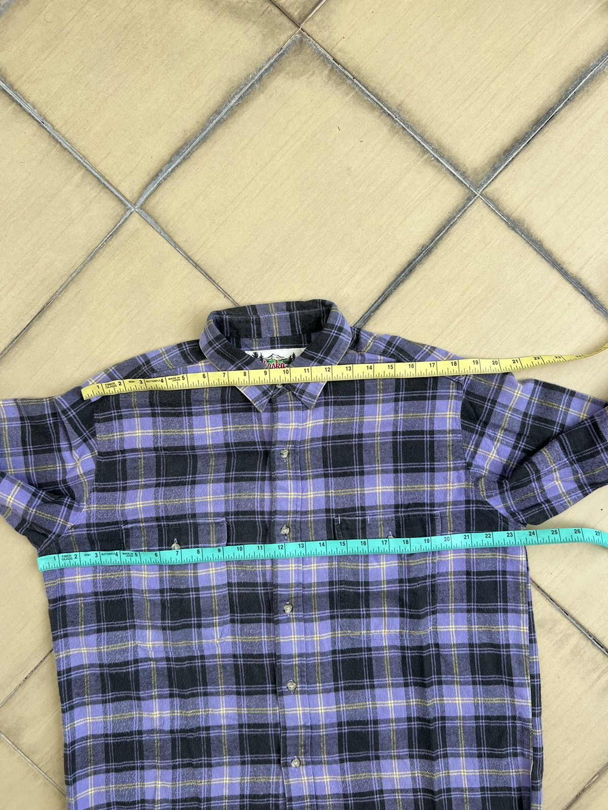 Levi's × Vintage Vintage 80s Levi’s Alaska Made in Japan Flannel Shirt Size US M / EU 48-50 / 2 - 13 Thumbnail