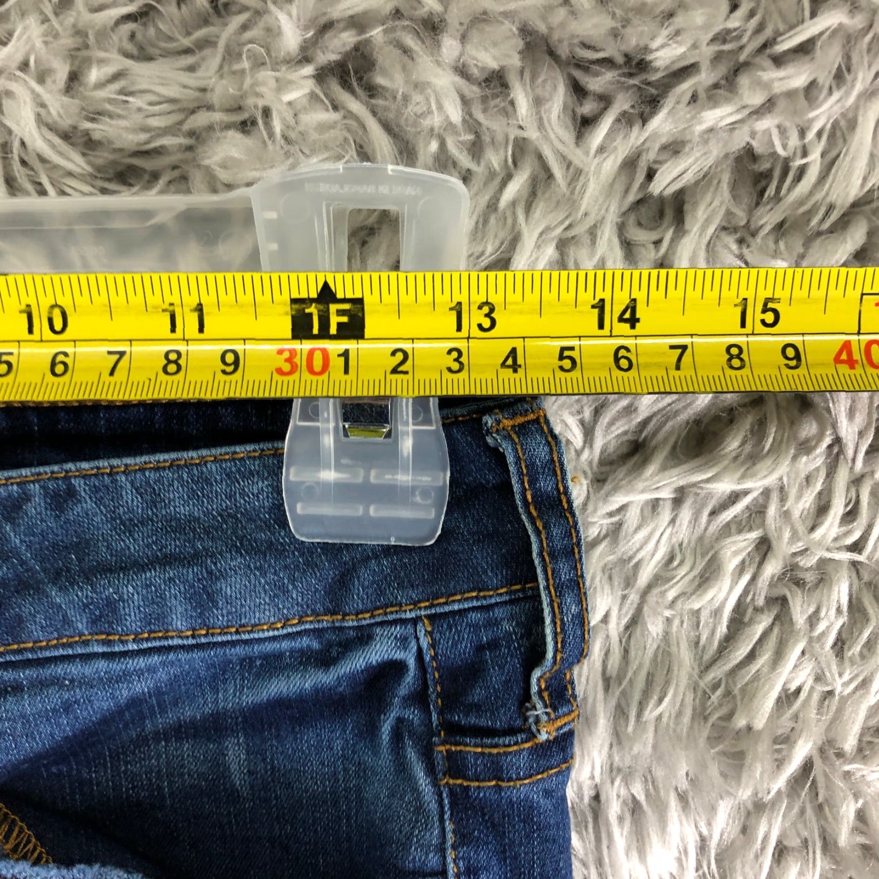Vintage VINTAGE Aeropostale Womens Size 8 Mid Rise Skinny Medium Wash Blue Denim Jeans Size 30" / US 8 / IT 44 - 2 Thumbnail