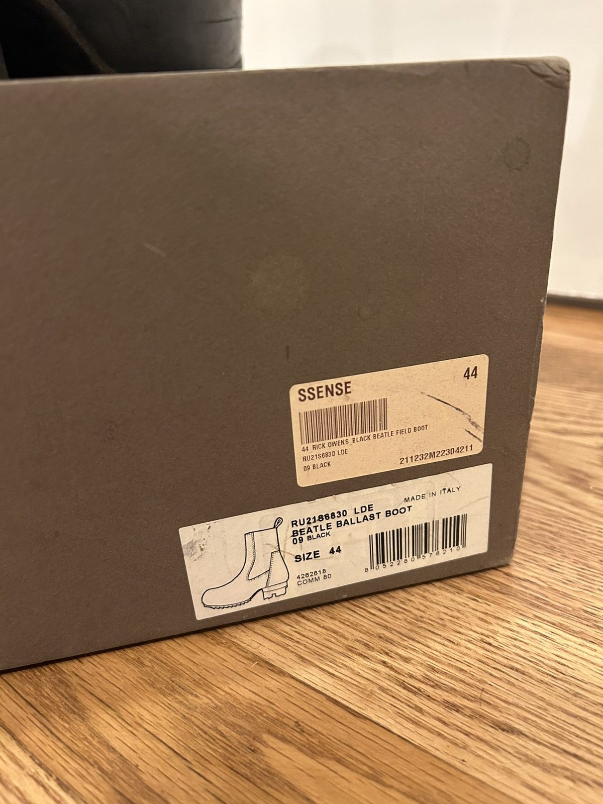 Rick Owens SS21 Phlegethon Rick Owens Beatle Ballast Boots Size US 10 / EU 43 - 8 Thumbnail
