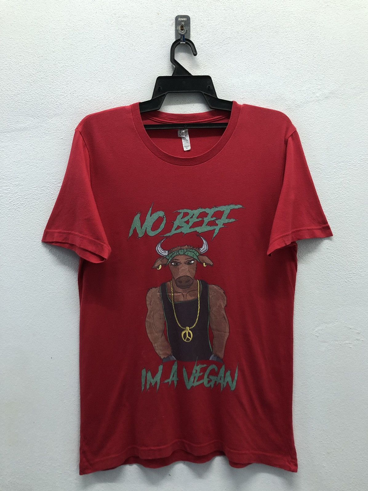 Vintage No Beef Im A Vegan T-Shirt