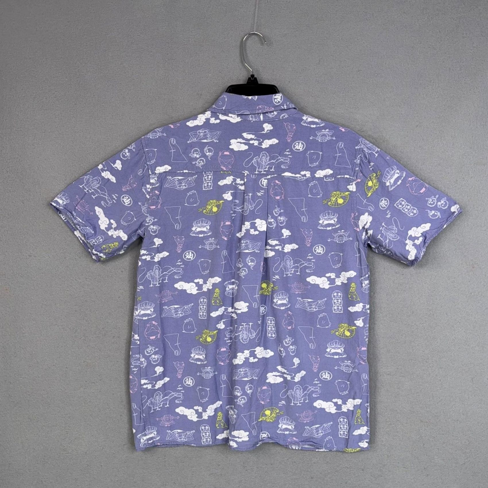 Vintage VINTAGE Her Universe Shirt Womens Small Purple Spirited Away Anime Print Button Up Top Size S / US 4 / IT 40 - 7 Thumbnail