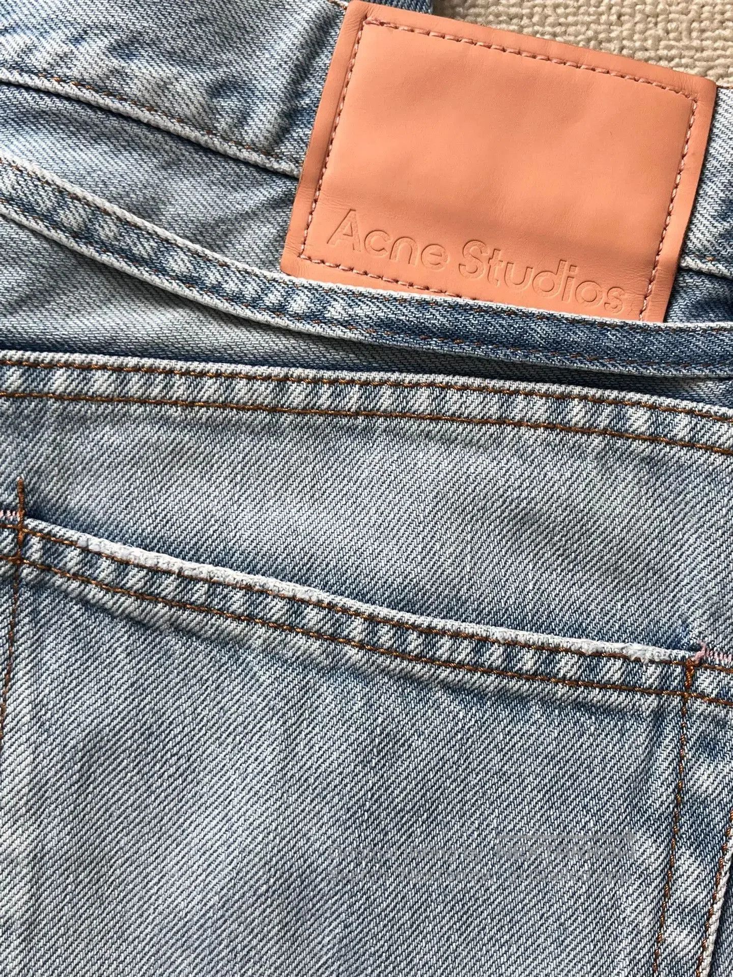 Acne Studios Acne Studios SS23 1991 Denim Straight Jeans. Size US 30 / EU 46 - 3 Thumbnail
