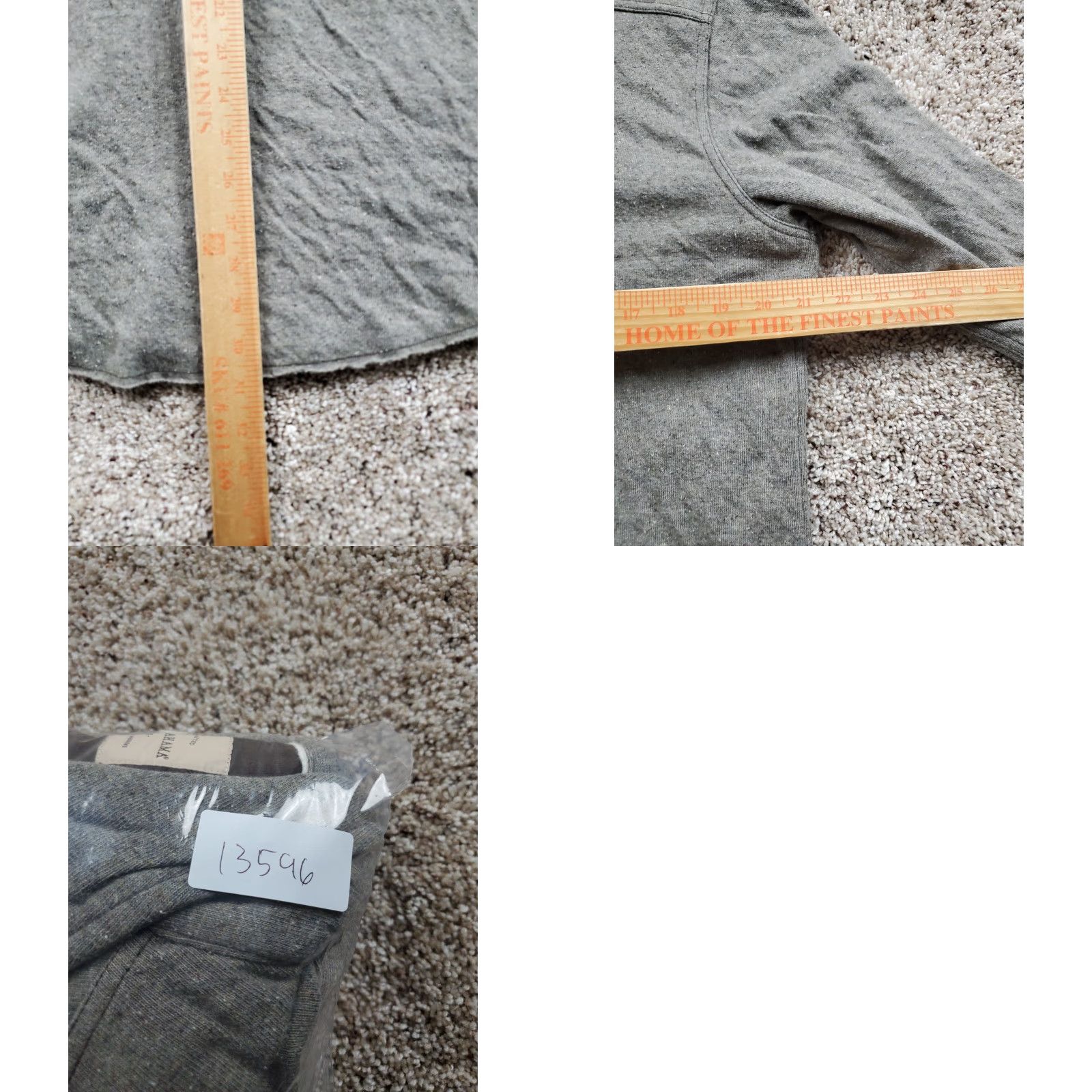 Tommy Bahama Tommy Bahama Overshirt Button-Up Mens Medium Gray Long Sleeve Pockets Lined Canvas Cotton Size US M / EU 48-50 / 2 - 8 Thumbnail