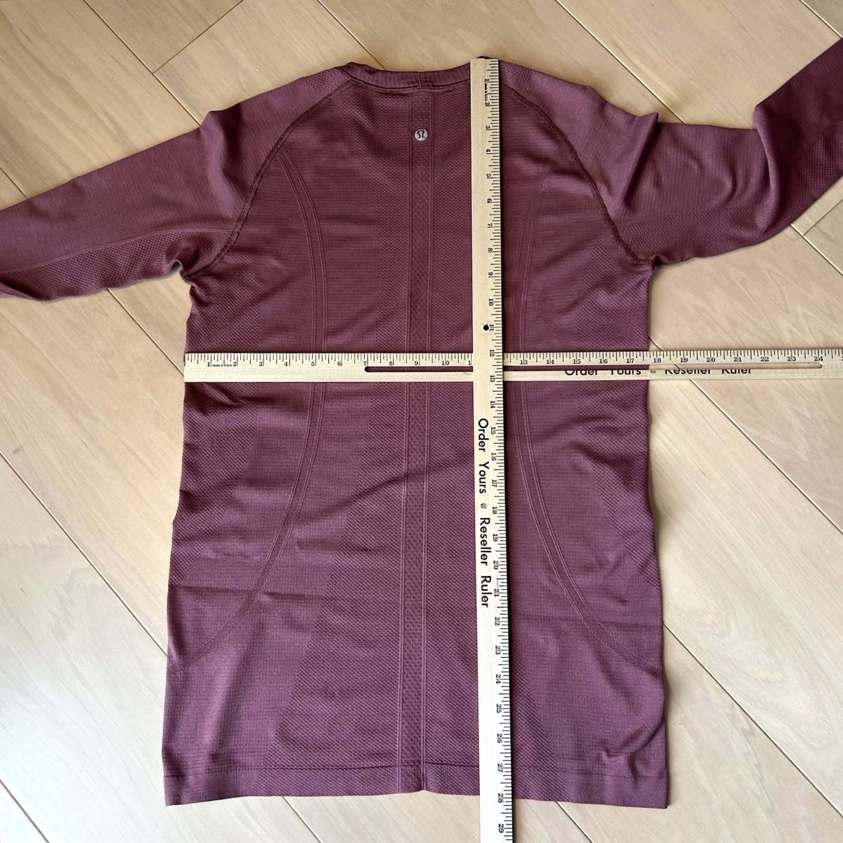 Lululemon Lululemon Swiftly Tech Crew Top Long Sleeve Women’s 12 Activewear Knit Shirt Mauve Solid Athletic” Size XL / US 12-14 / IT 48-50 - 6 Thumbnail