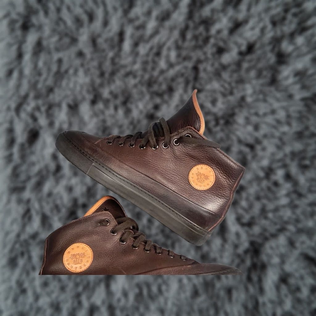 Vintage Benci Brothers scrambler Fur-lined brown Italian leather boots Sneakers - Boots - 8 - Brown - Fur - Leather - Italy - Vintage No - Women - Sneakers Size US 8 / IT 38 - 1 Thumbnail
