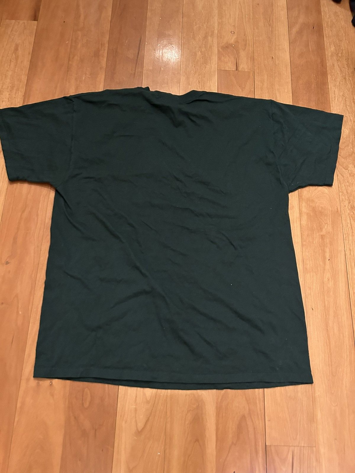 Hanes × Vintage Vintage Green Tshirt Size US L / EU 52-54 / 3 - 2 Thumbnail