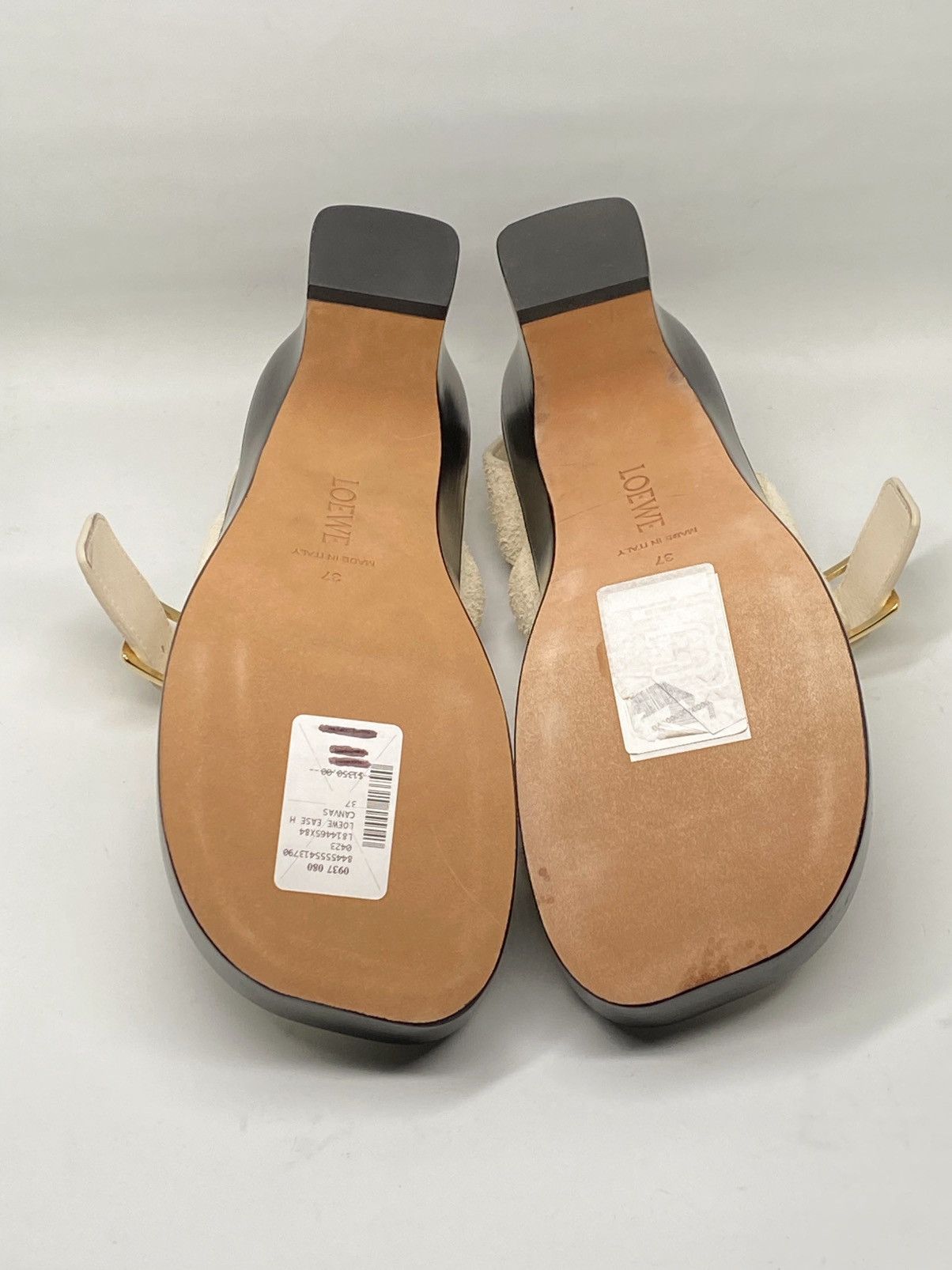 Loewe Loewe Ease heel suede sandal size 37 Size US 7 / IT 37 - 13 Thumbnail