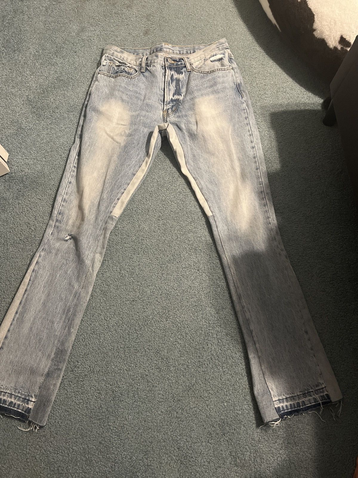 MNML MNML Denim Flare Jeans Size US 31 - 1 Thumbnail