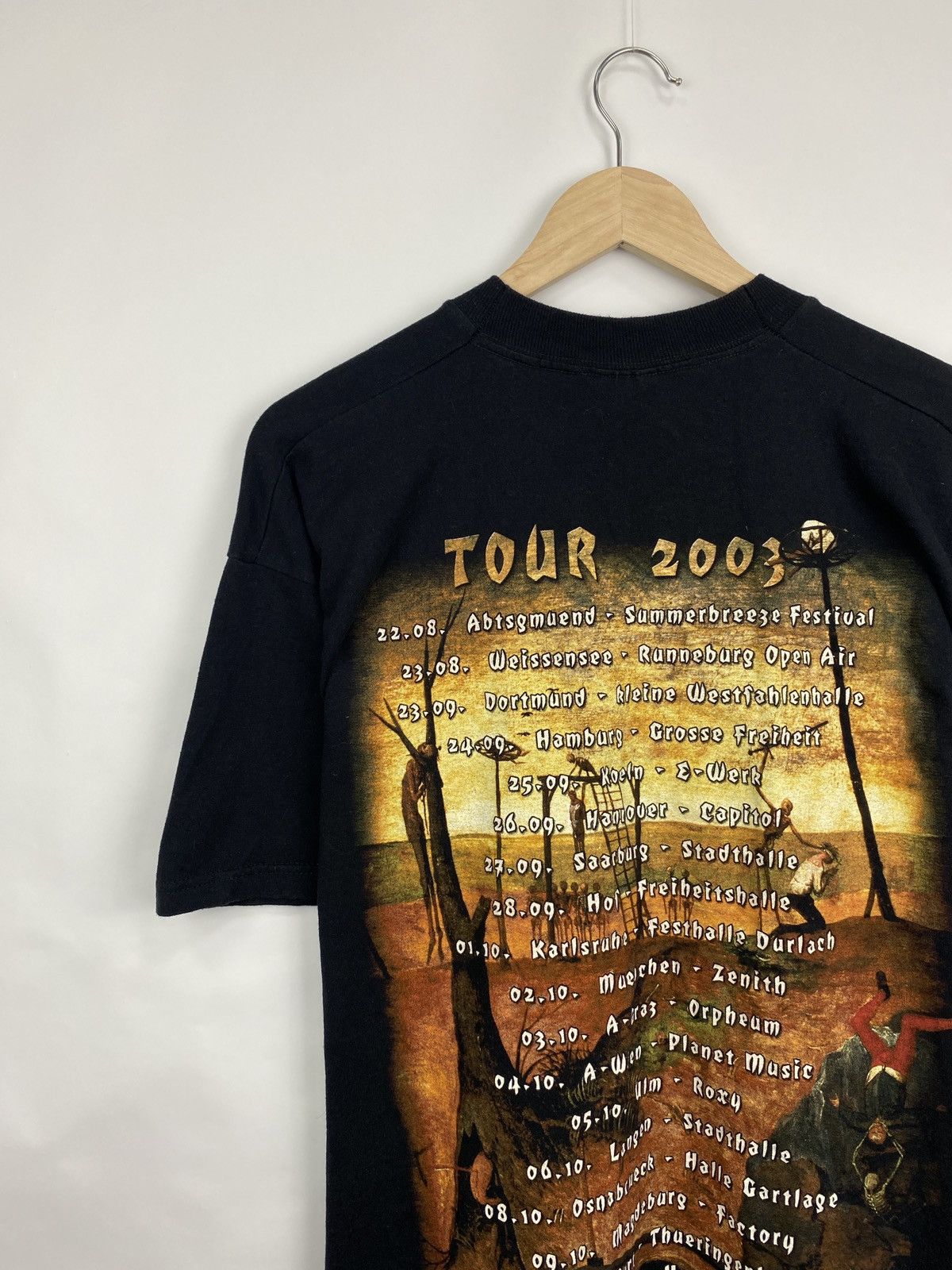 Band Tees 🇩🇪 Vintage 2003 In Extremo Rock Band Germany Long Sleeve Rare Size US XL / EU 56 / 4 - 10 Thumbnail